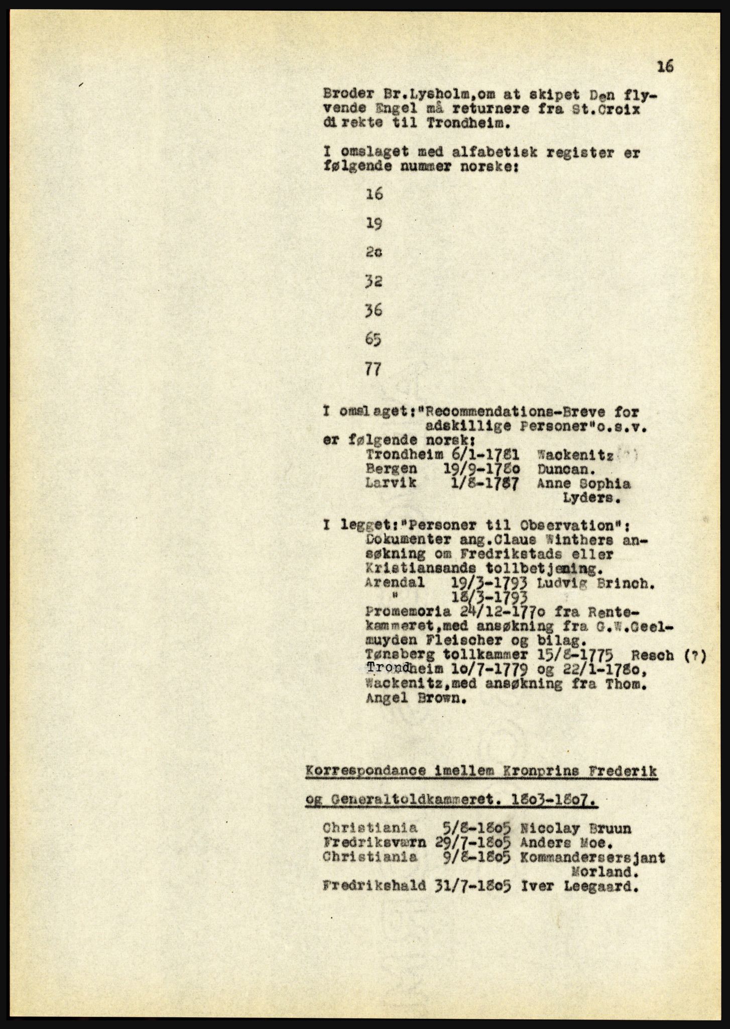 Riksarkivet, Seksjon for eldre arkiv og spesialsamlinger, AV/RA-EA-6797/H/Ha, 1953, p. 16