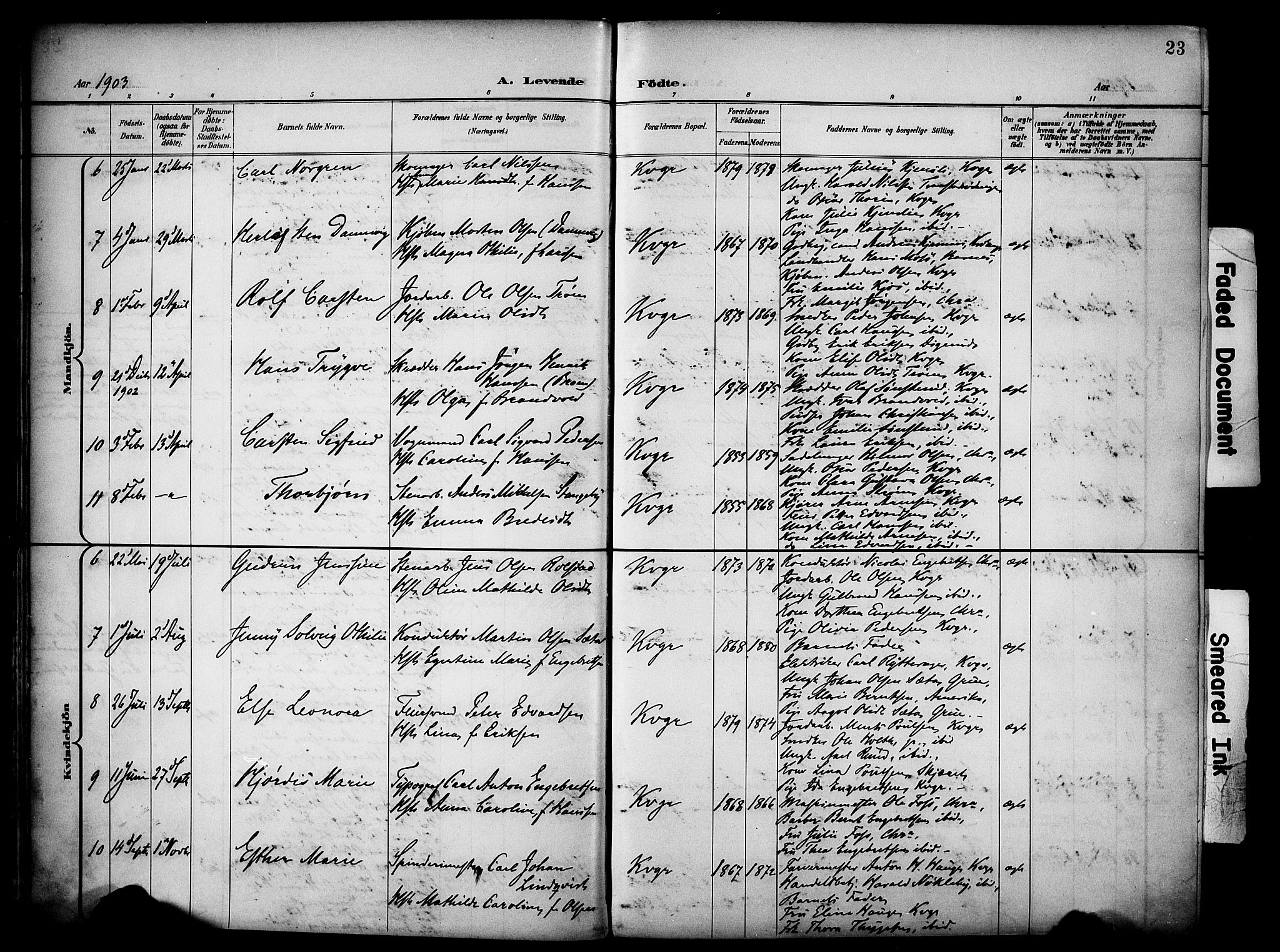 Vinger prestekontor, AV/SAH-PREST-024/H/Ha/Haa/L0016: Parish register (official) no. 16, 1898-1920, p. 23