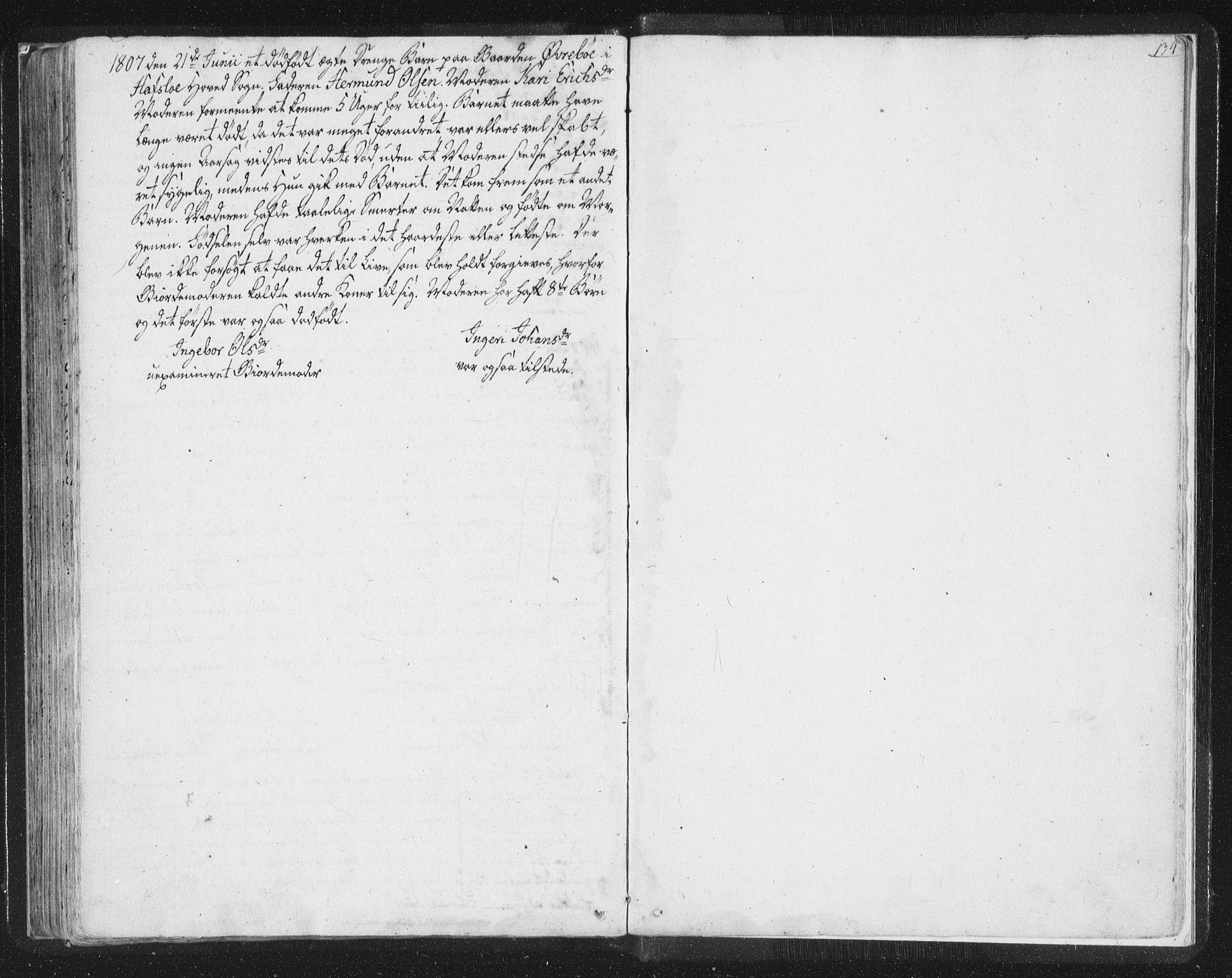 Hafslo sokneprestembete, SAB/A-80301/H/Haa/Haaa/L0003: Parish register (official) no. A 3, 1807-1821, p. 134