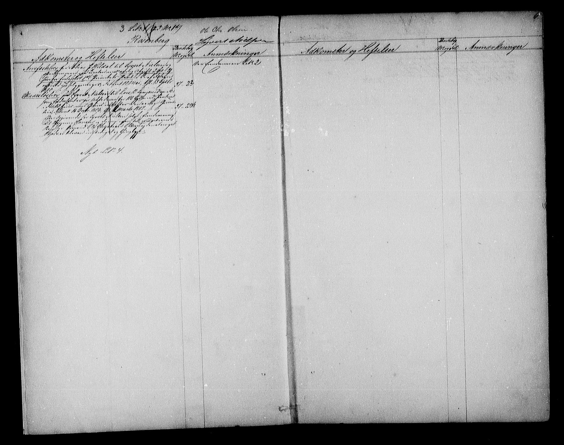Vestre Nedenes/Sand sorenskriveri, SAK/1221-0010/G/Ga/L0039: Mortgage register no. 29, 1810-1880, p. 6