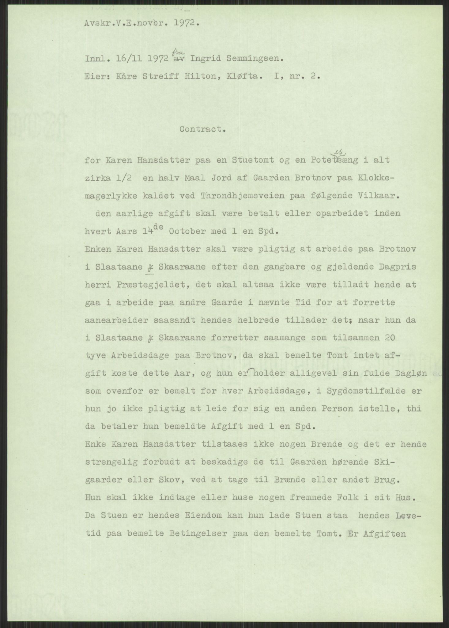 Samlinger til kildeutgivelse, Amerikabrevene, AV/RA-EA-4057/F/L0006: Innlån fra Akershus: Hilton - Solem, 1838-1914, p. 21