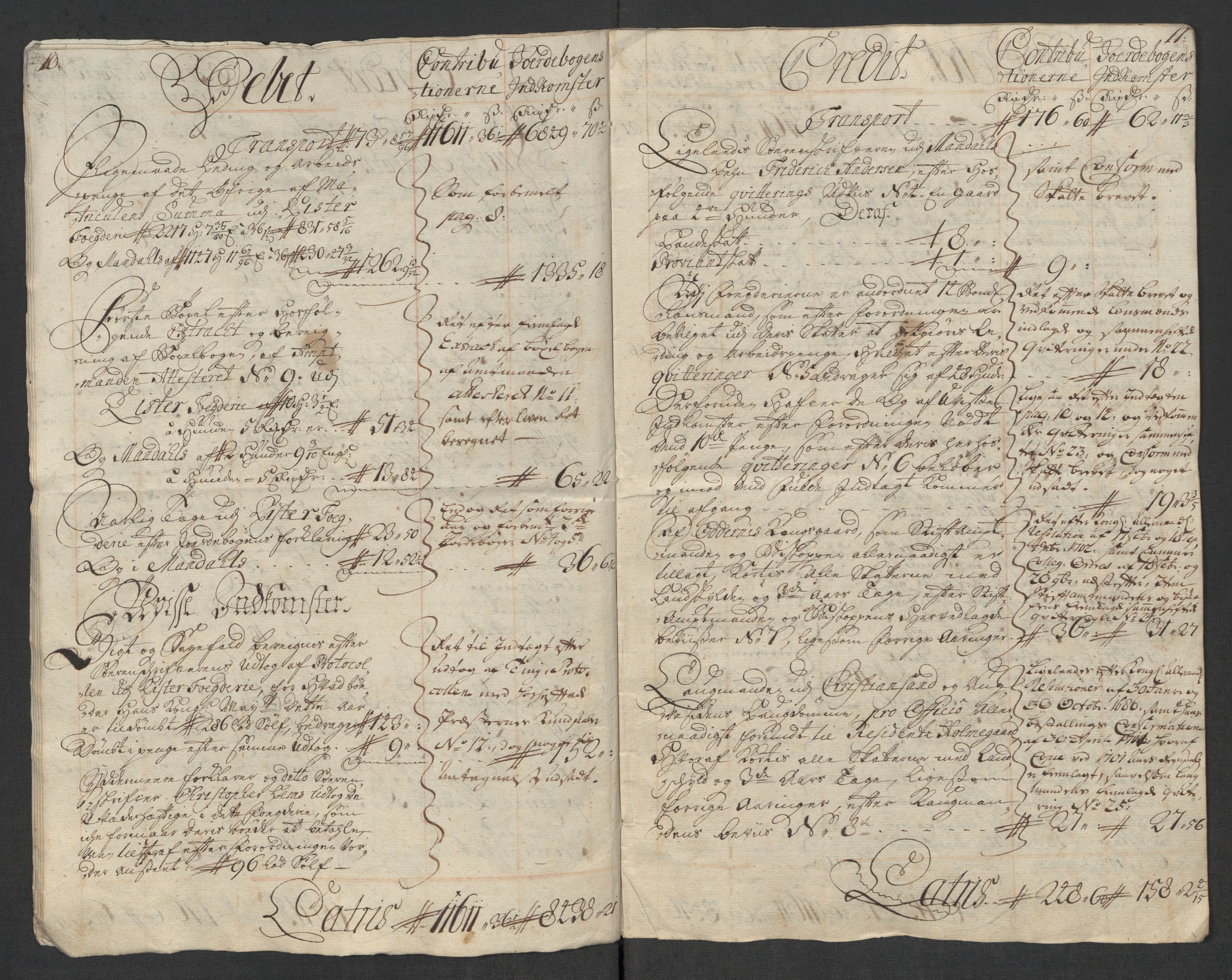 Rentekammeret inntil 1814, Reviderte regnskaper, Fogderegnskap, RA/EA-4092/R43/L2560: Fogderegnskap Lista og Mandal, 1716, p. 9