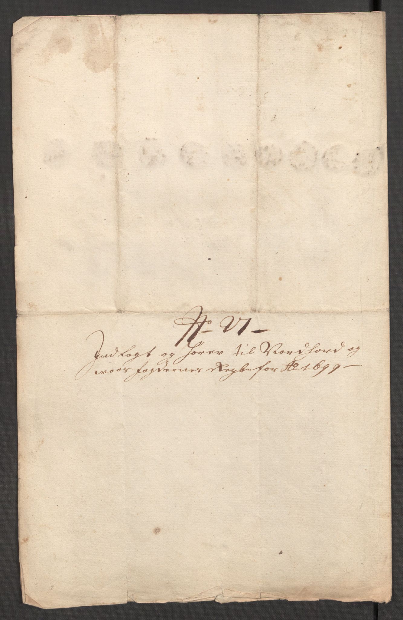 Rentekammeret inntil 1814, Reviderte regnskaper, Fogderegnskap, RA/EA-4092/R51/L3184: Fogderegnskap Nordhordland og Voss, 1698-1699, p. 406