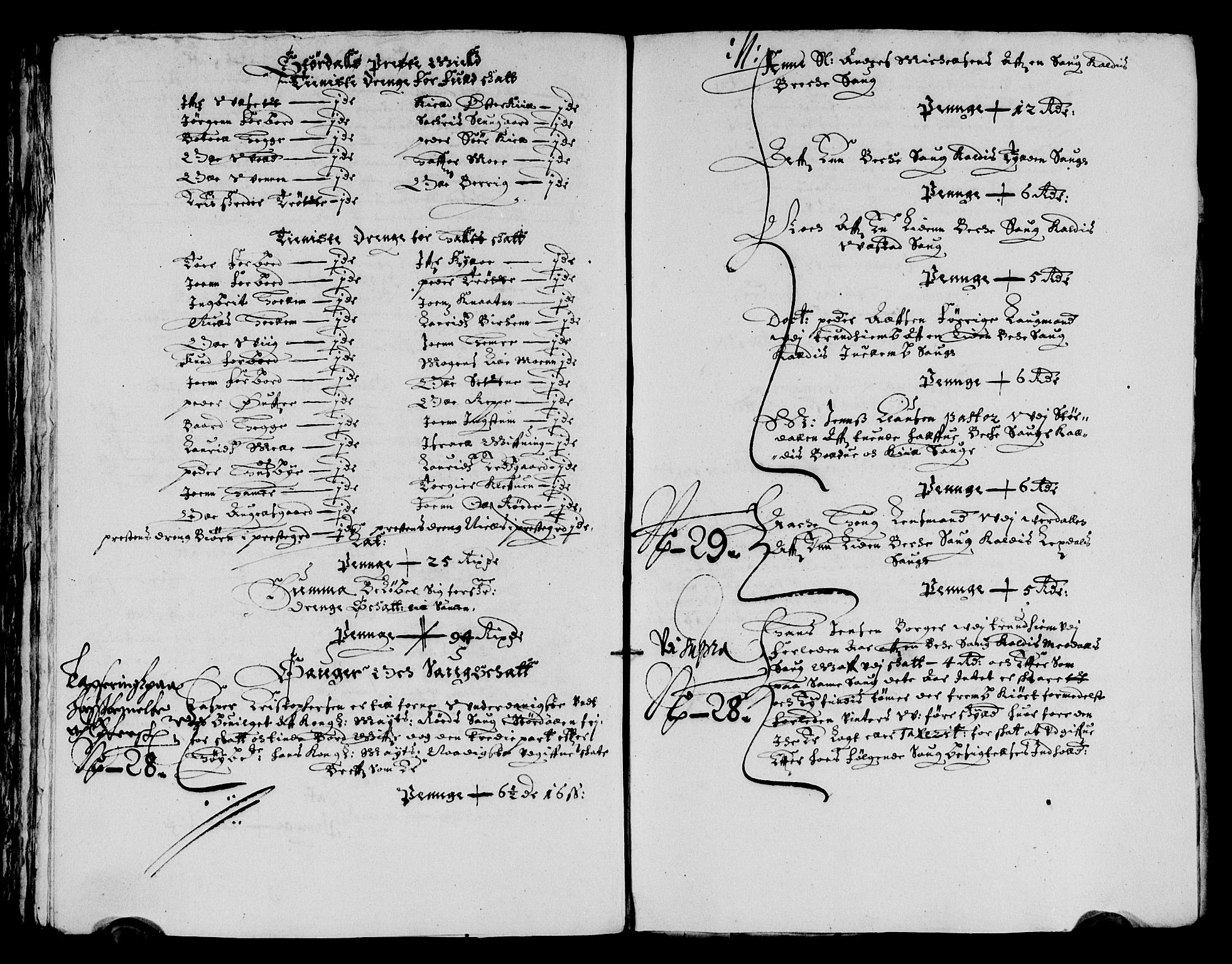 Rentekammeret inntil 1814, Reviderte regnskaper, Lensregnskaper, AV/RA-EA-5023/R/Rb/Rbw/L0117: Trondheim len, 1654