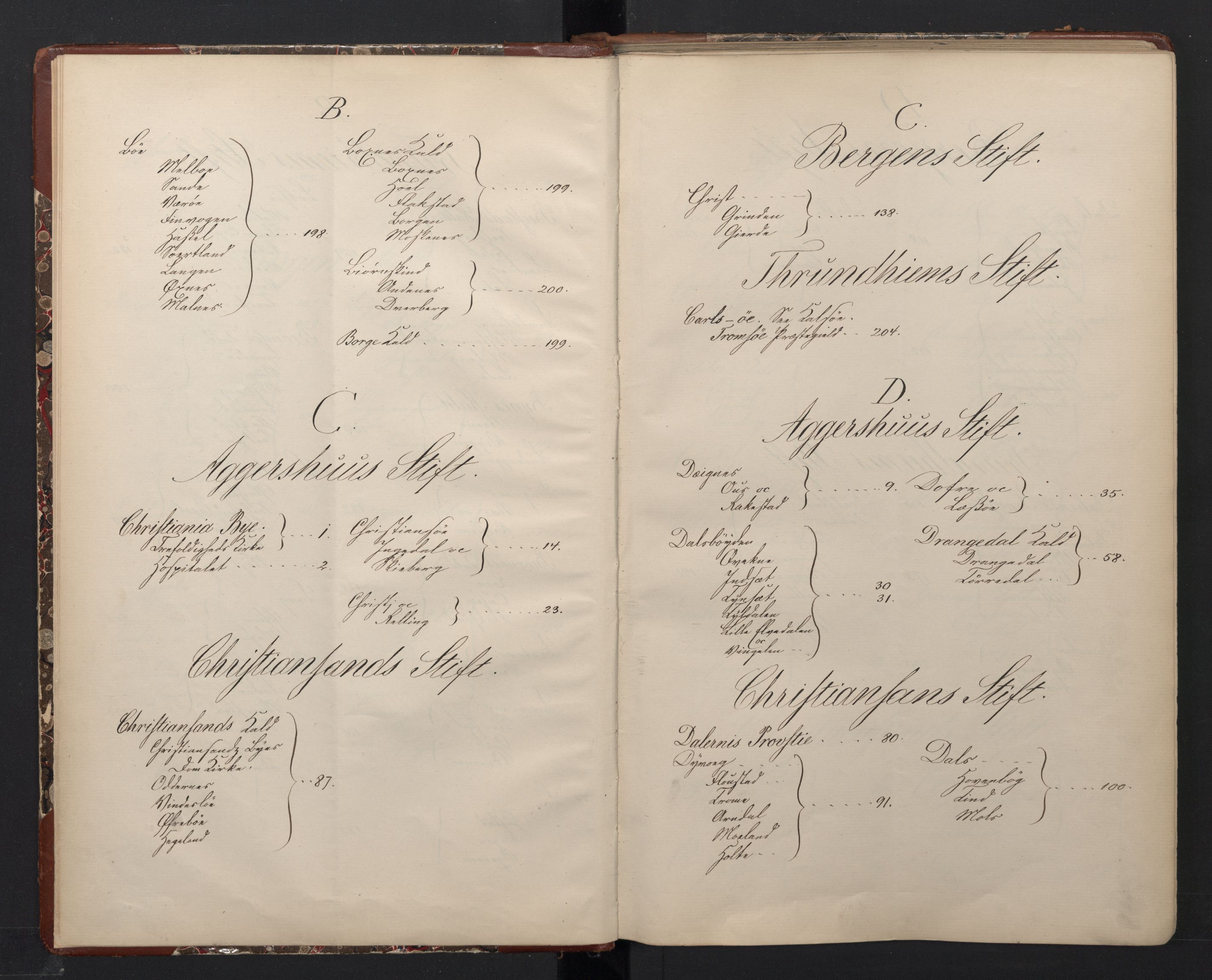 Avskriftsamlingen, AV/RA-EA-4022/F/Fa/L0102: Fortegnelse over prestekallene og over bestallinger for prester i Norge fra slutten av 17. århundre inntil året 1800, 1670-1804, p. 8