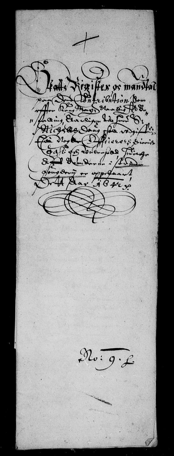 Rentekammeret inntil 1814, Reviderte regnskaper, Lensregnskaper, AV/RA-EA-5023/R/Rb/Rbw/L0077: Trondheim len, 1642-1644