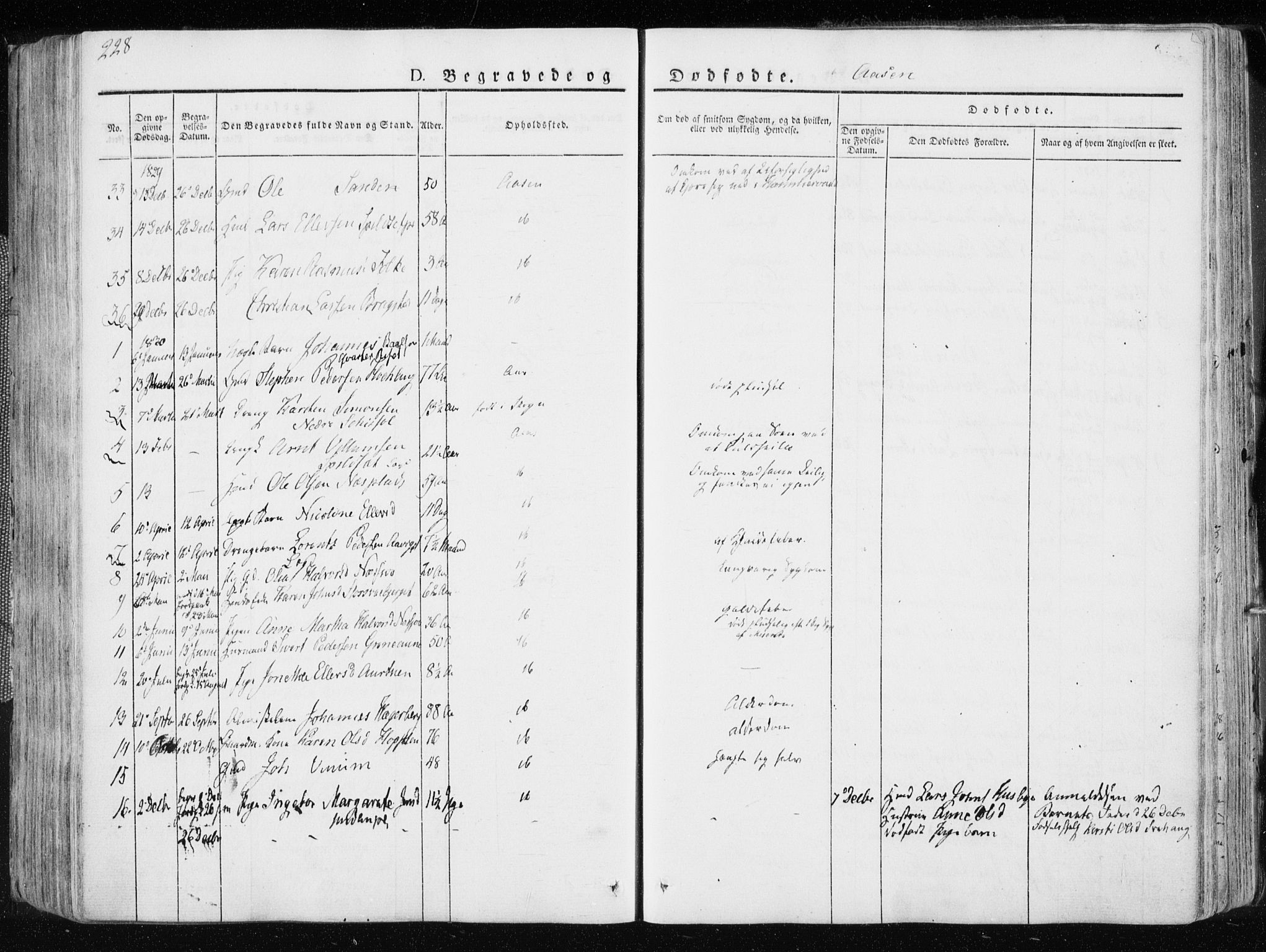 Ministerialprotokoller, klokkerbøker og fødselsregistre - Nord-Trøndelag, SAT/A-1458/713/L0114: Parish register (official) no. 713A05, 1827-1839, p. 228
