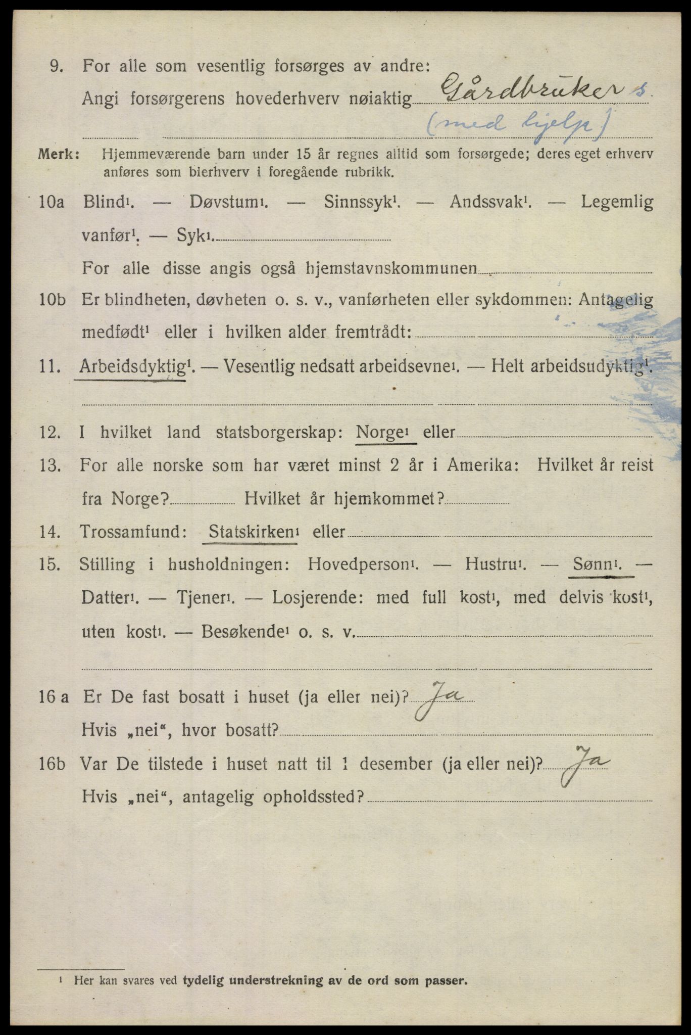 SAKO, 1920 census for Ramnes, 1920, p. 4343