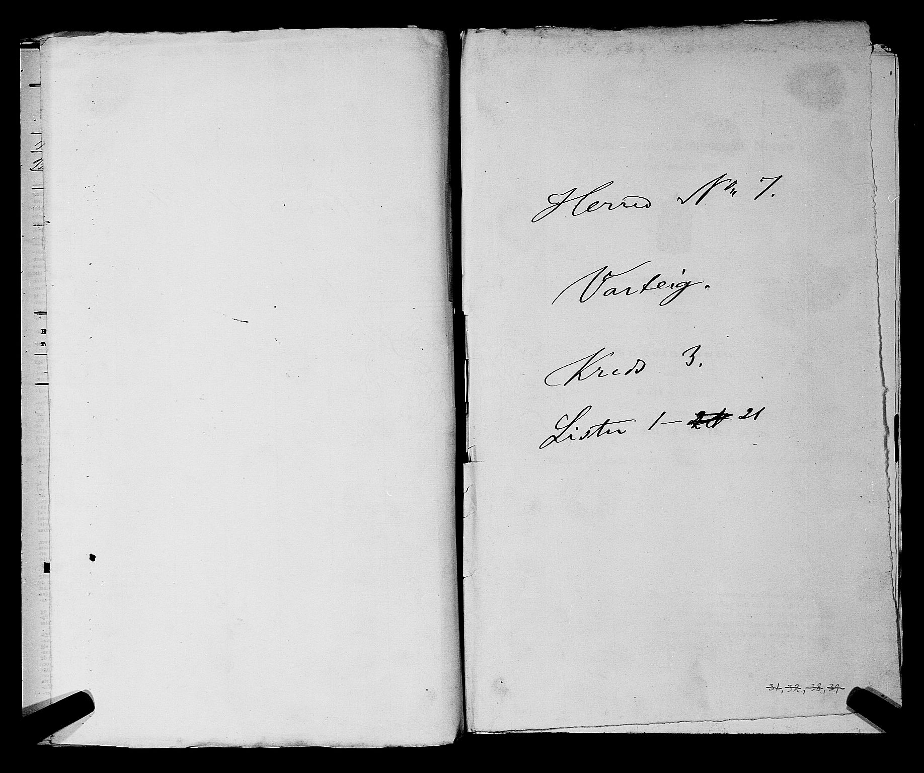RA, 1875 census for 0114P Varteig, 1875, p. 277