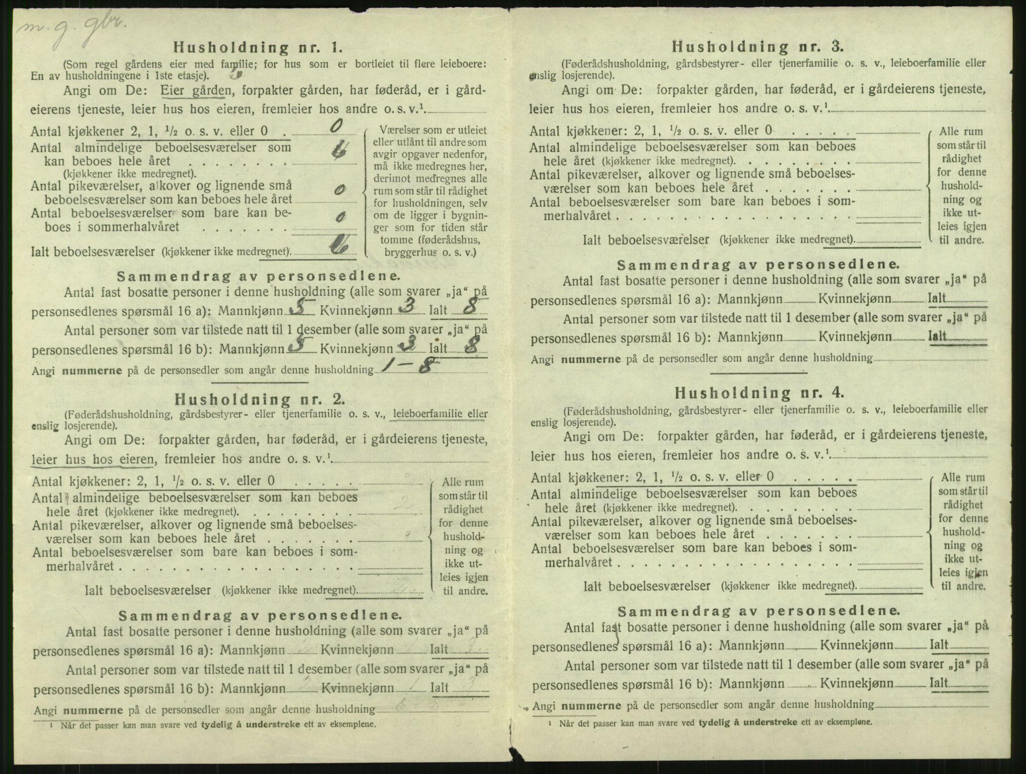 SAT, 1920 census for Surnadal, 1920, p. 394