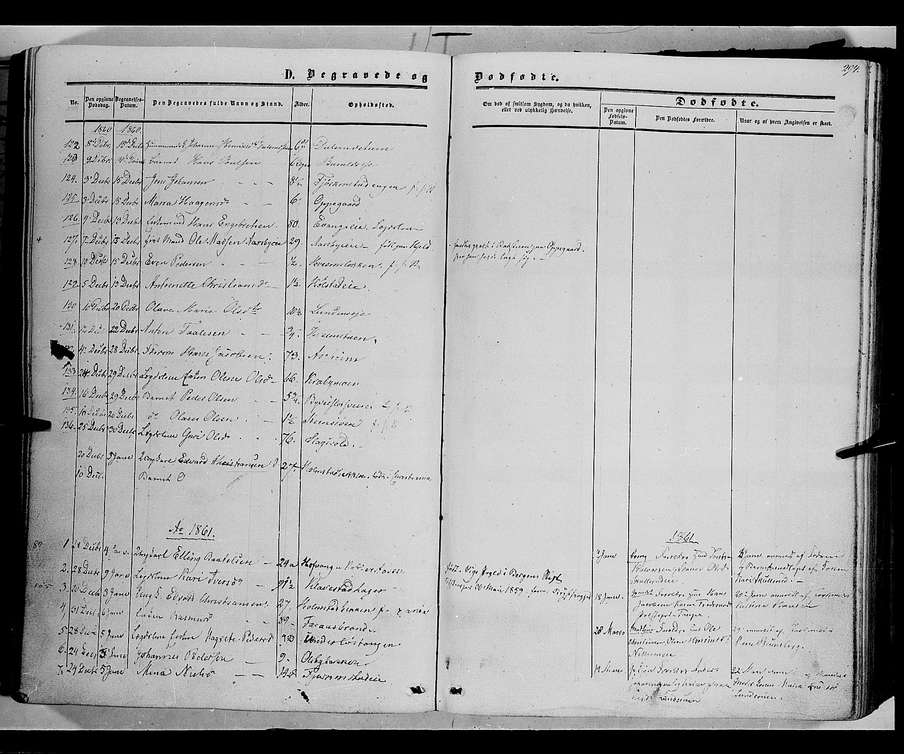 Østre Toten prestekontor, SAH/PREST-104/H/Ha/Haa/L0004: Parish register (official) no. 4, 1857-1865, p. 294