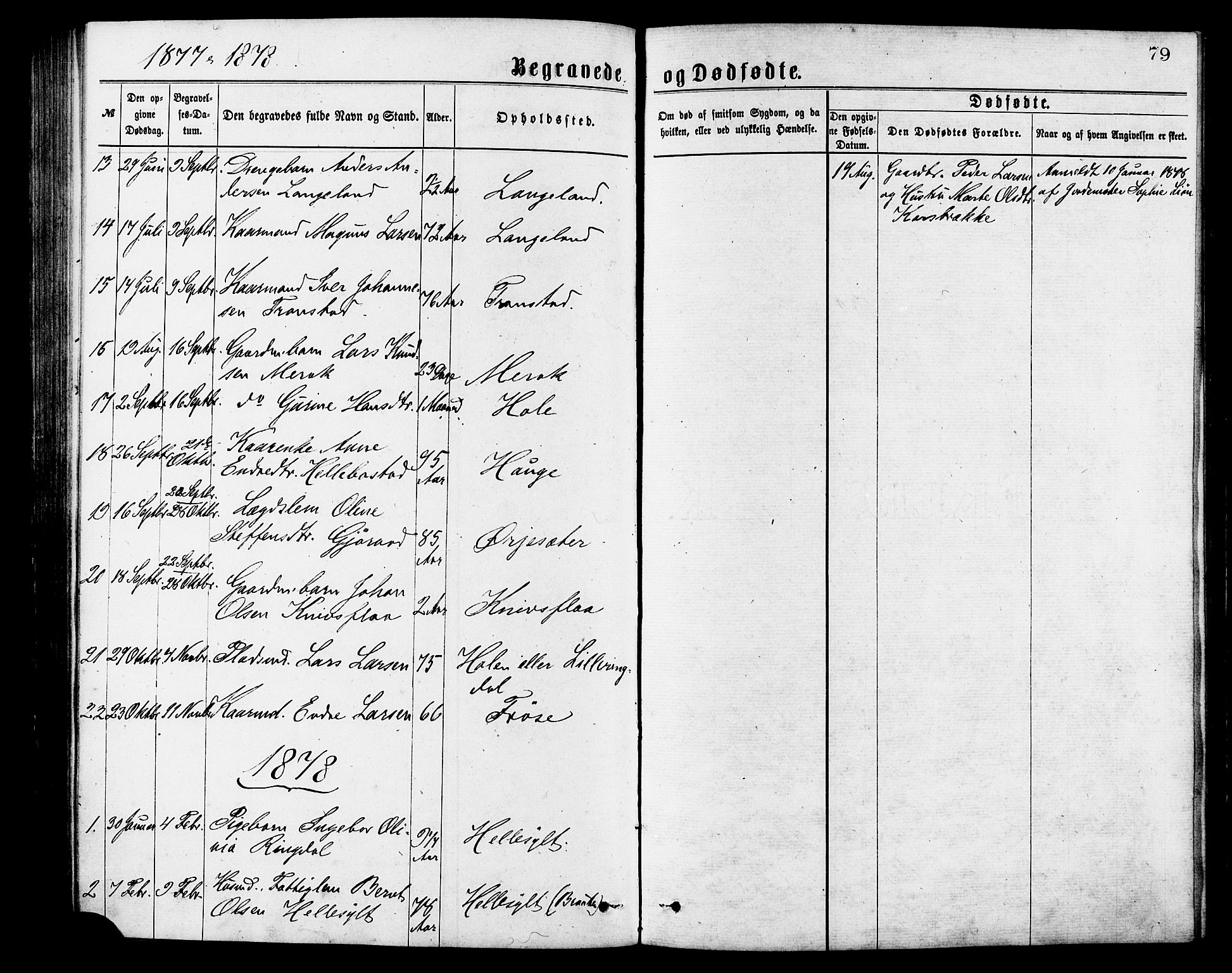 Ministerialprotokoller, klokkerbøker og fødselsregistre - Møre og Romsdal, SAT/A-1454/517/L0227: Parish register (official) no. 517A07, 1870-1886, p. 79