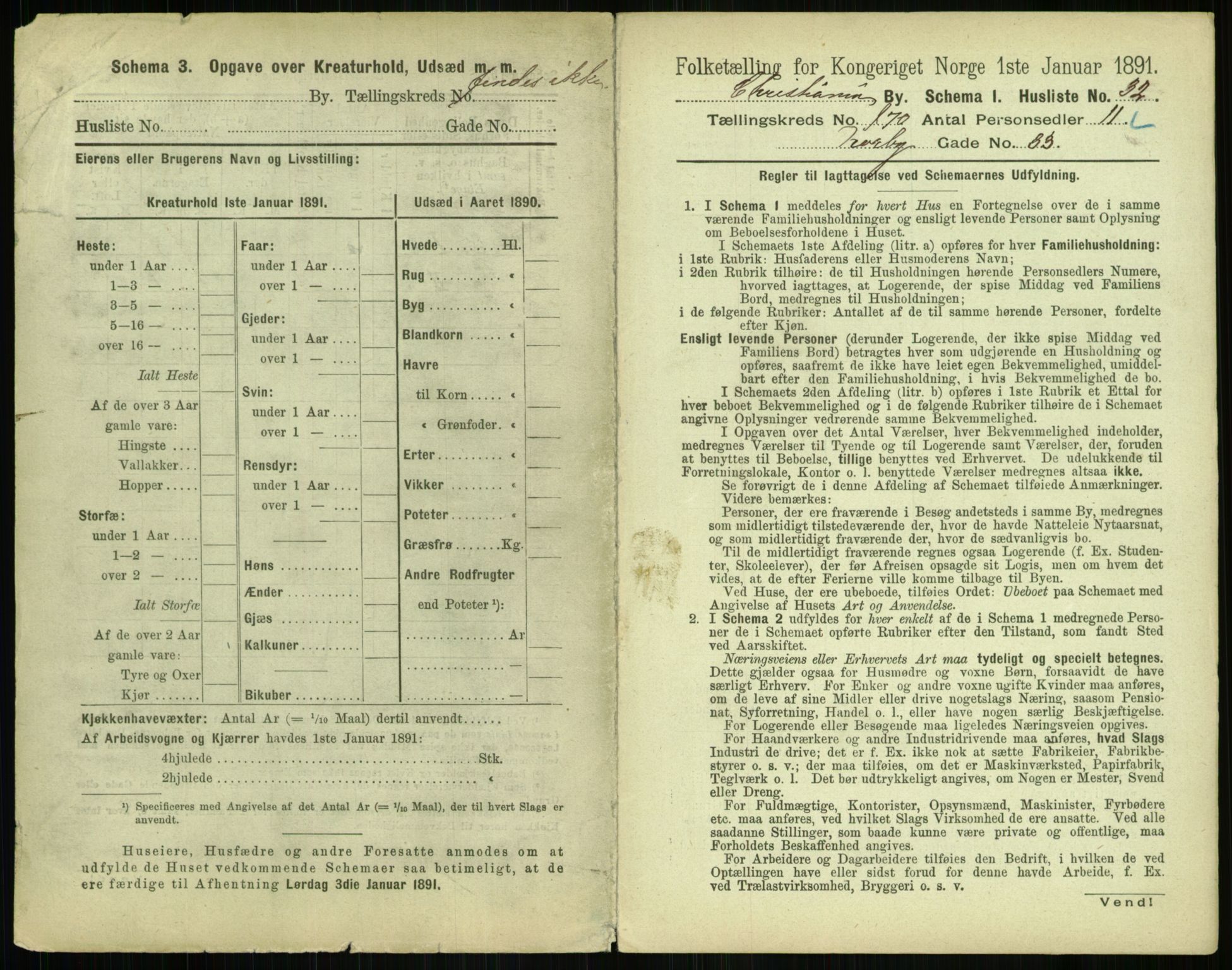 RA, 1891 census for 0301 Kristiania, 1891, p. 99608
