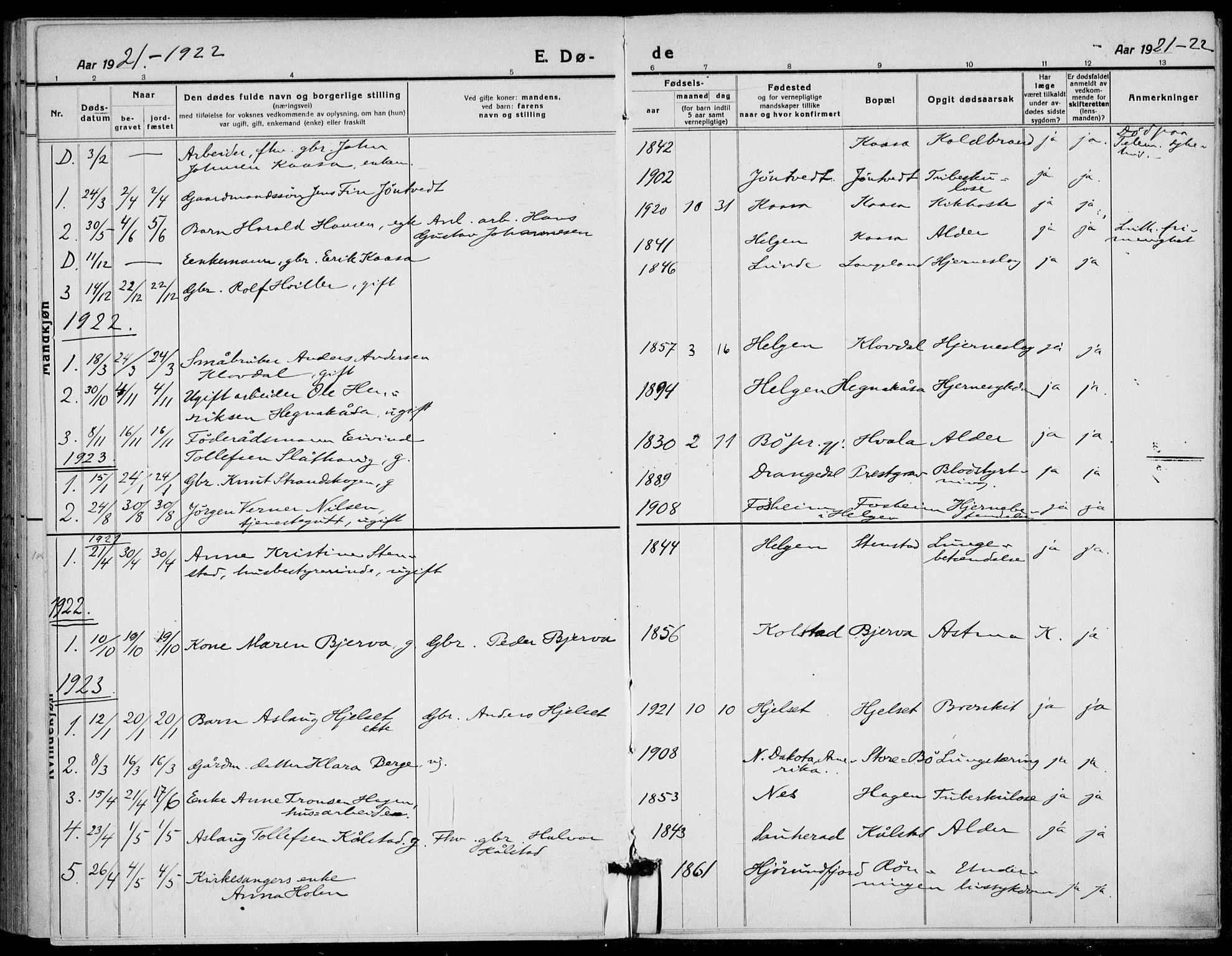 Holla kirkebøker, SAKO/A-272/F/Fa/L0011: Parish register (official) no. 11, 1897-1928