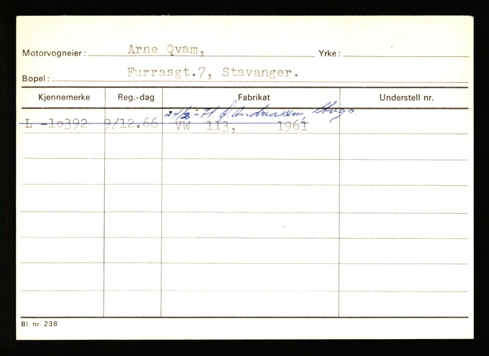 Stavanger trafikkstasjon, SAST/A-101942/0/H/L0030: Polden - Retzius, 1930-1971, p. 343