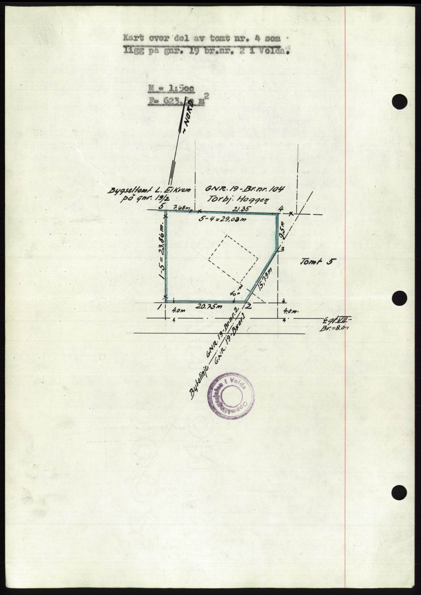 Søre Sunnmøre sorenskriveri, AV/SAT-A-4122/1/2/2C/L0094: Mortgage book no. 20A, 1953-1953, Diary no: : 250/1953