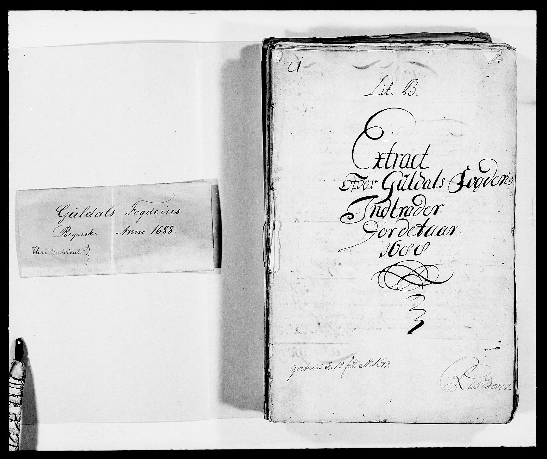 Rentekammeret inntil 1814, Reviderte regnskaper, Fogderegnskap, RA/EA-4092/R59/L3939: Fogderegnskap Gauldal, 1687-1688, p. 123