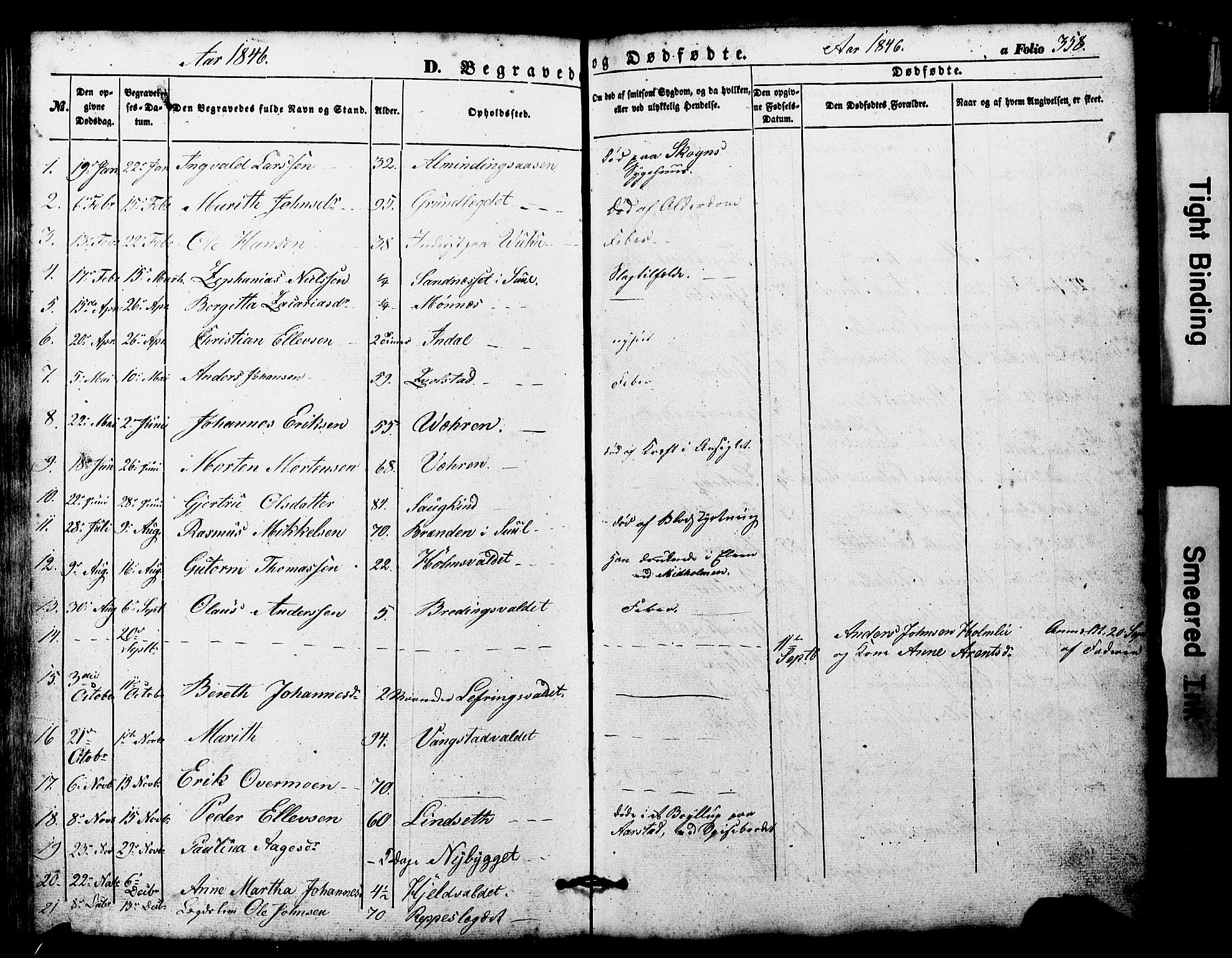 Ministerialprotokoller, klokkerbøker og fødselsregistre - Nord-Trøndelag, SAT/A-1458/724/L0268: Parish register (copy) no. 724C04, 1846-1878, p. 358