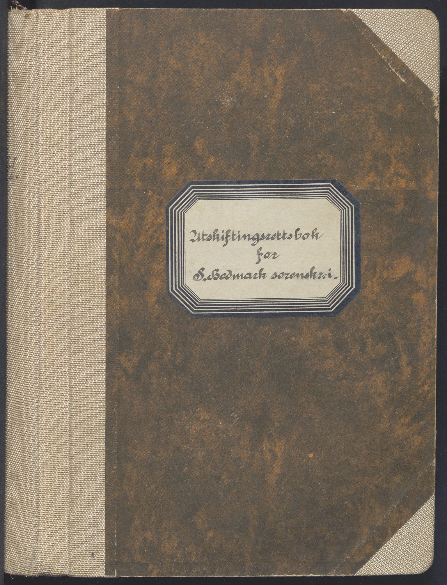 Hedmark og Østerdal jordskifterett, AV/SAH-JORDSKIFTEH-002/G/Ga/L0017/0001: Rettsbøker  / Rettsbok - XVI, 1948-1962