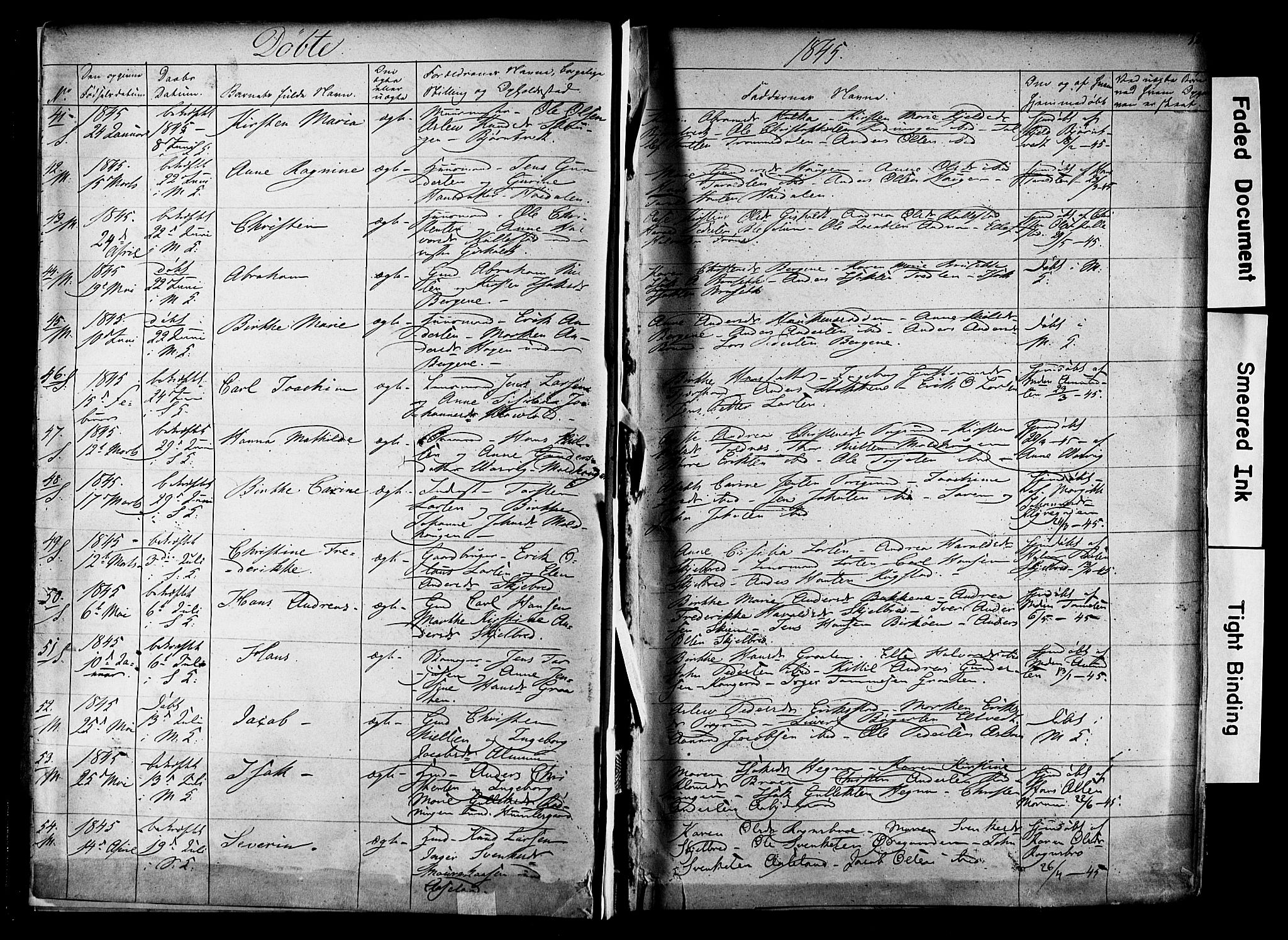 Solum kirkebøker, AV/SAKO-A-306/F/Fa/L0006: Parish register (official) no. I 6, 1844-1855, p. 12