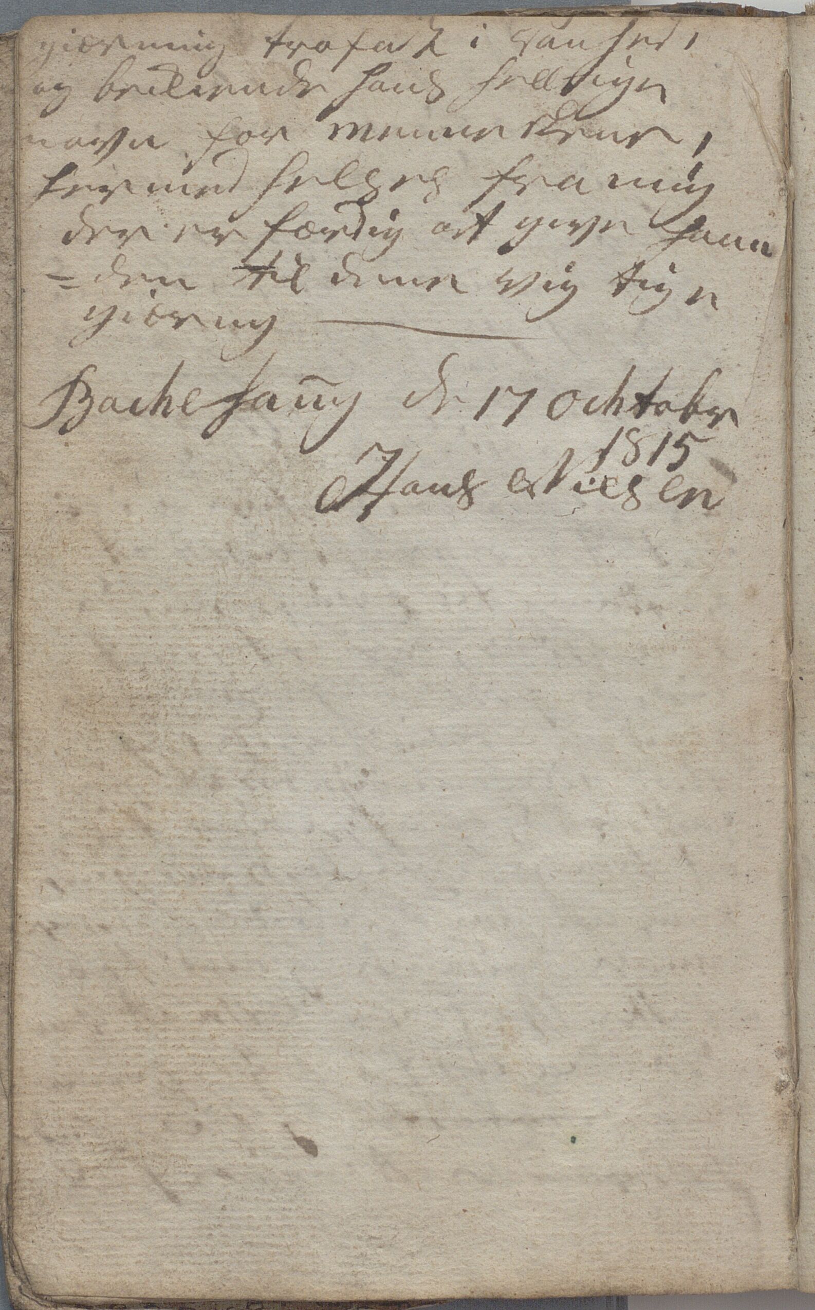 Heggtveitsamlingen, TMF/A-1007/H/L0048/0004: Brev, kopibøker. / "Schelbred I", 1787-1824