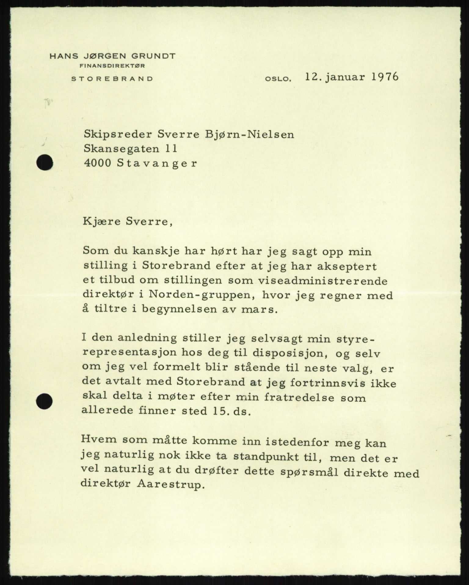 Pa 1503 - Stavanger Drilling AS, AV/SAST-A-101906/D/L0007: Korrespondanse og saksdokumenter, 1974-1981, p. 1216