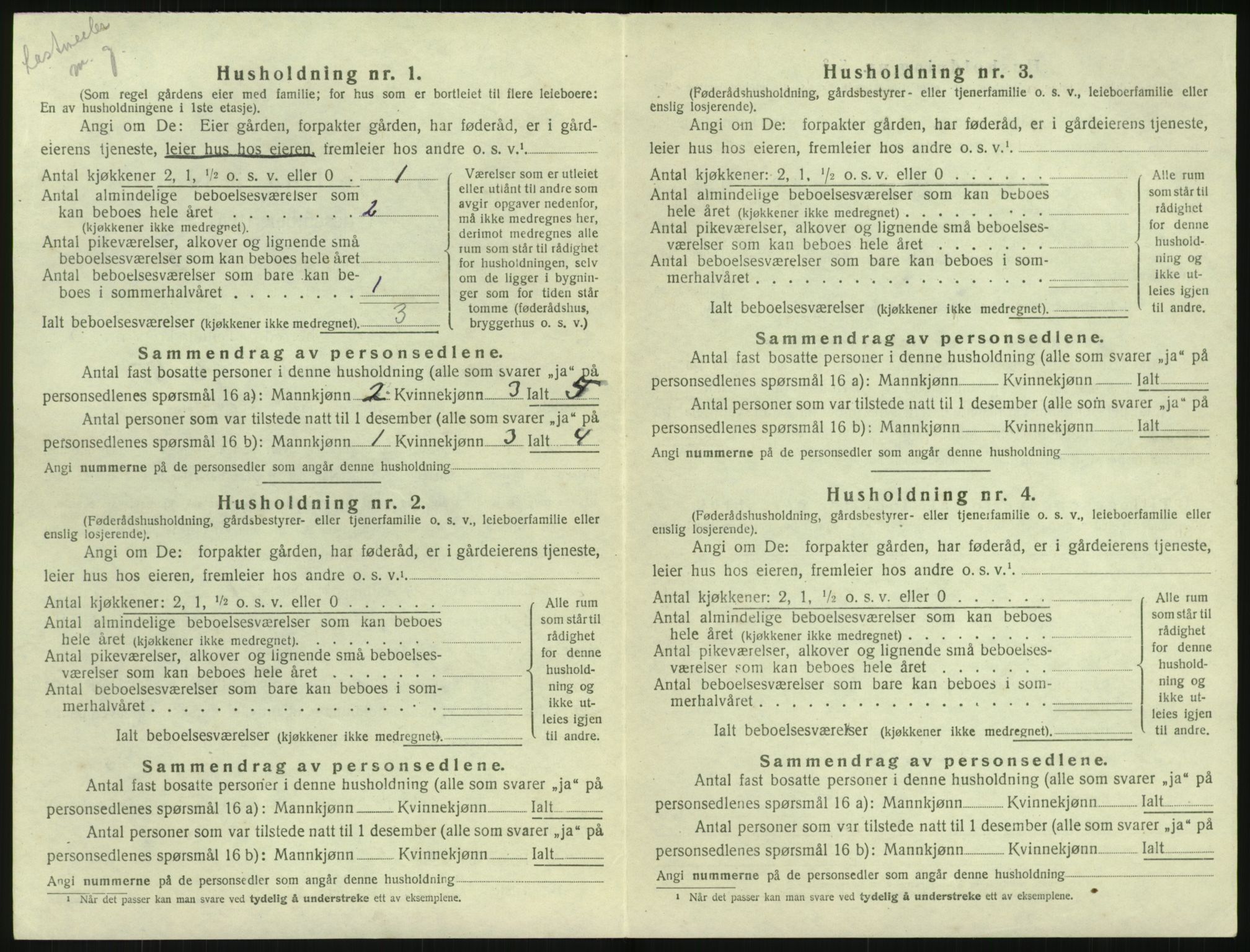 SAK, 1920 census for Hisøy, 1920, p. 665