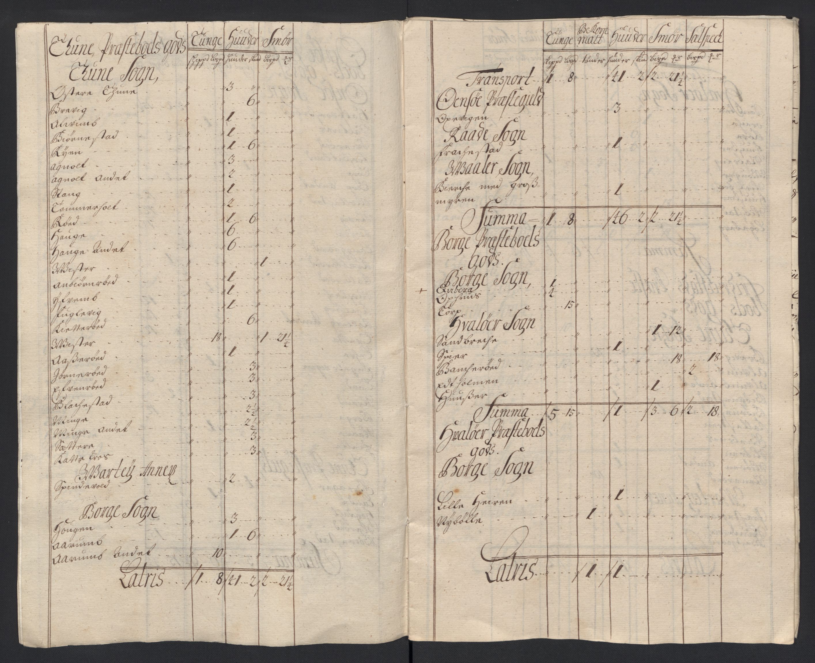 Rentekammeret inntil 1814, Reviderte regnskaper, Fogderegnskap, AV/RA-EA-4092/R04/L0133: Fogderegnskap Moss, Onsøy, Tune, Veme og Åbygge, 1705-1706, p. 381