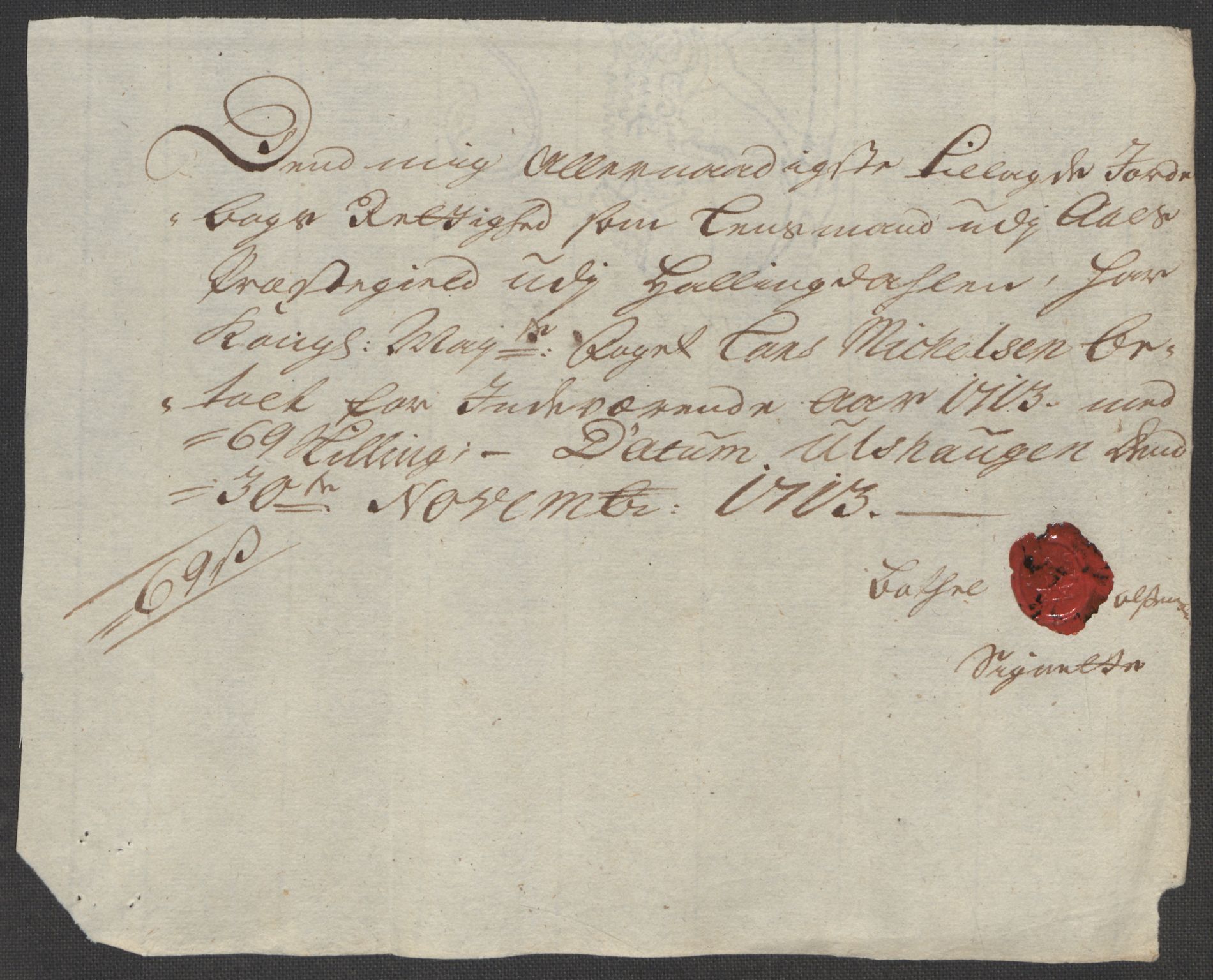 Rentekammeret inntil 1814, Reviderte regnskaper, Fogderegnskap, AV/RA-EA-4092/R23/L1471: Fogderegnskap Ringerike og Hallingdal, 1713-1714, p. 260