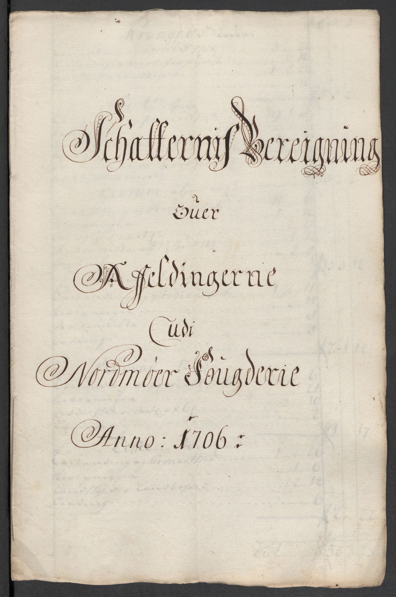 Rentekammeret inntil 1814, Reviderte regnskaper, Fogderegnskap, AV/RA-EA-4092/R56/L3742: Fogderegnskap Nordmøre, 1706-1707, p. 136