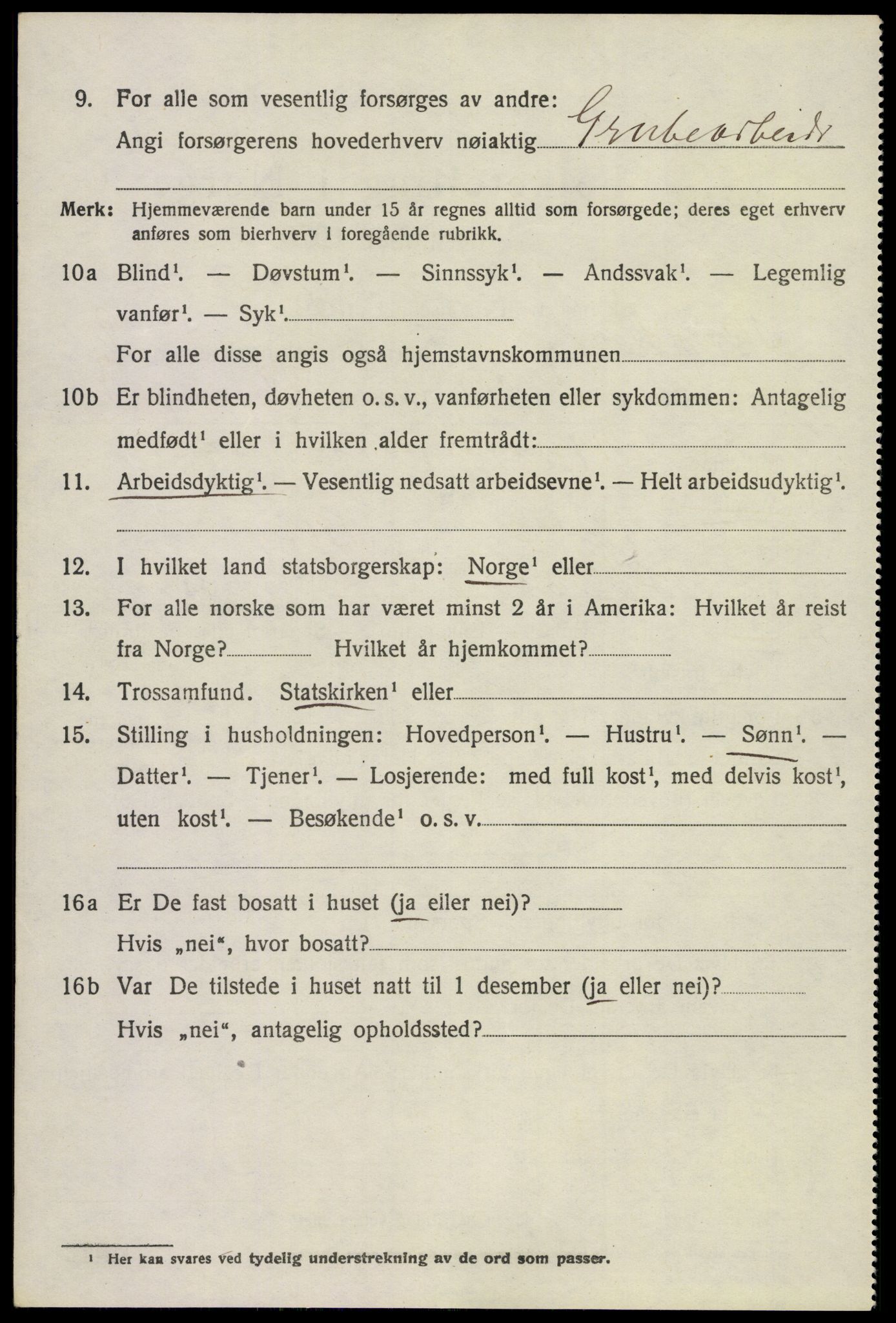 SAKO, 1920 census for Skåtøy, 1920, p. 7391