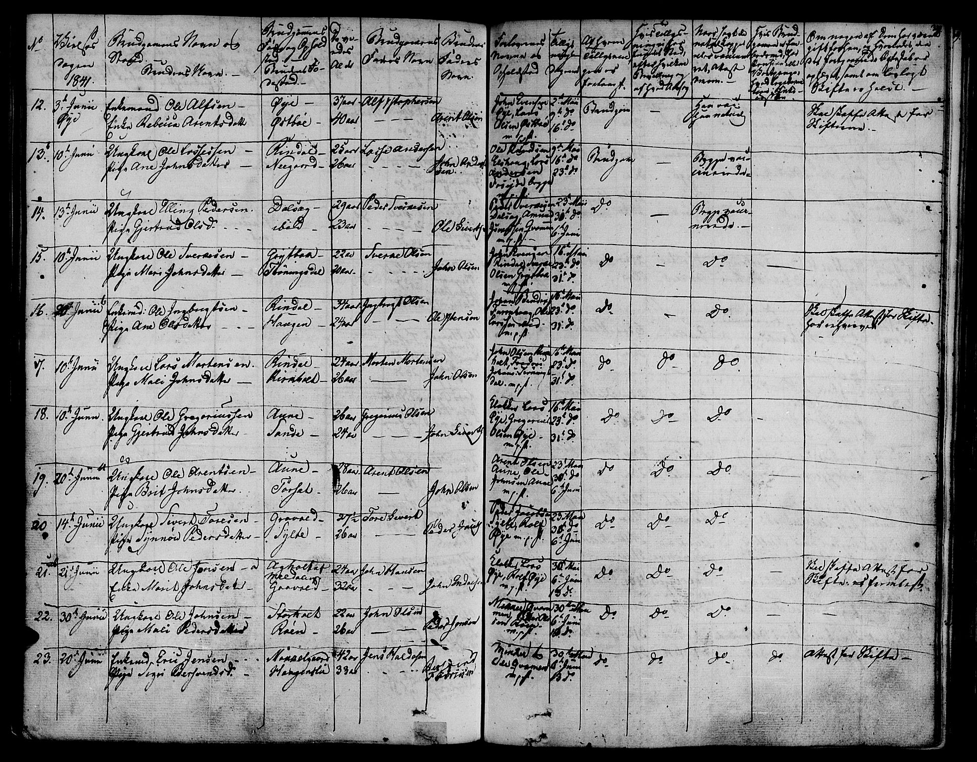 Ministerialprotokoller, klokkerbøker og fødselsregistre - Møre og Romsdal, AV/SAT-A-1454/595/L1042: Parish register (official) no. 595A04, 1829-1843, p. 329