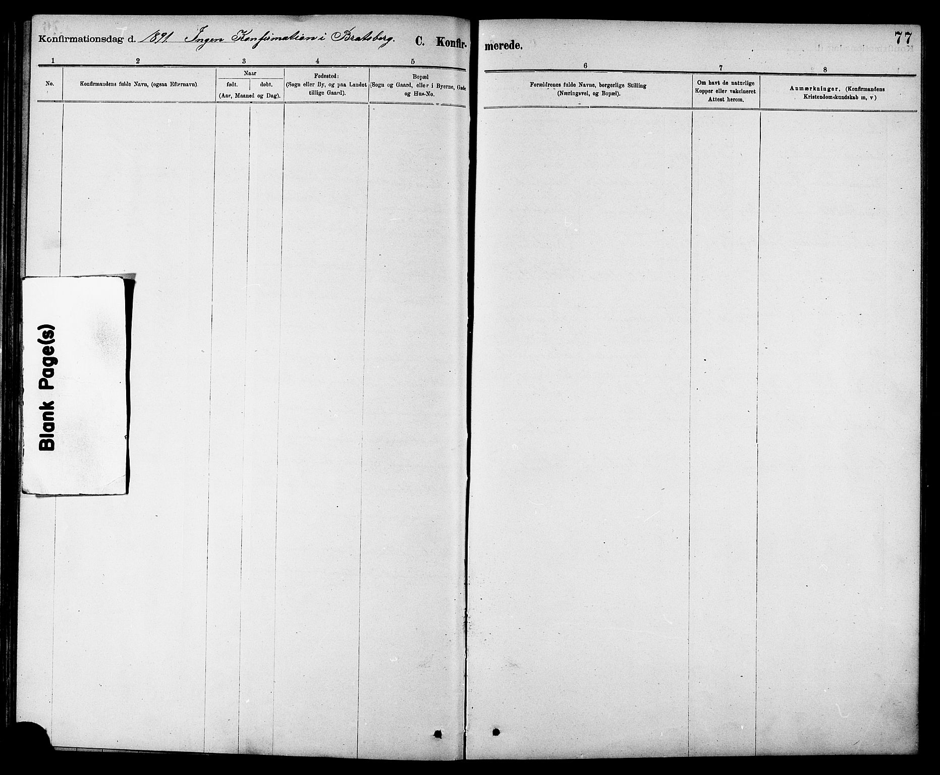 Ministerialprotokoller, klokkerbøker og fødselsregistre - Sør-Trøndelag, SAT/A-1456/608/L0341: Parish register (copy) no. 608C07, 1890-1912, p. 77