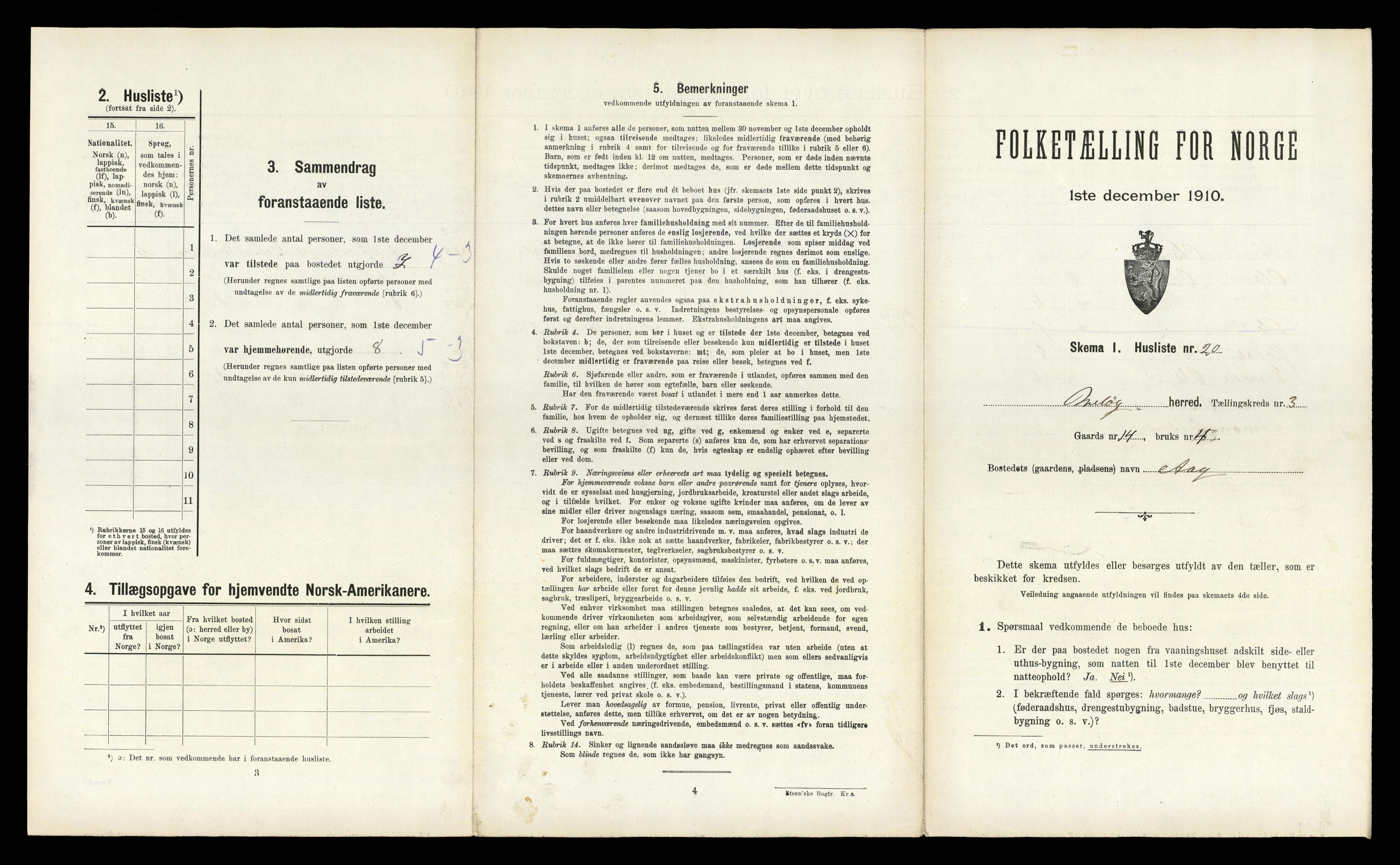 RA, 1910 census for Meløy, 1910, p. 276