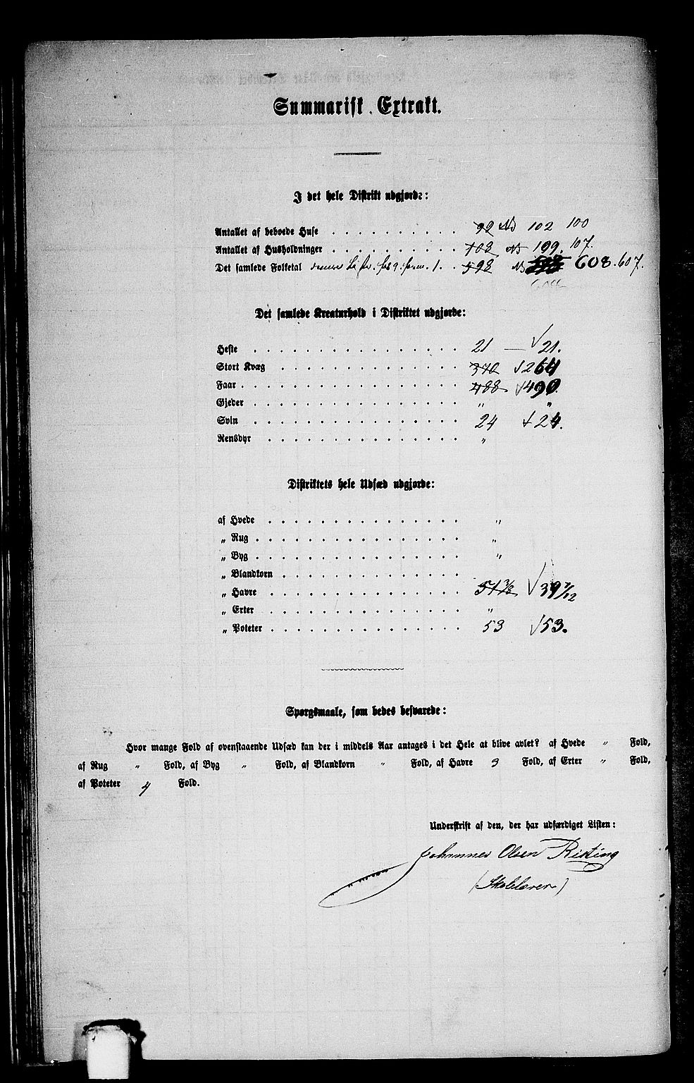 RA, 1865 census for Kinn, 1865, p. 34