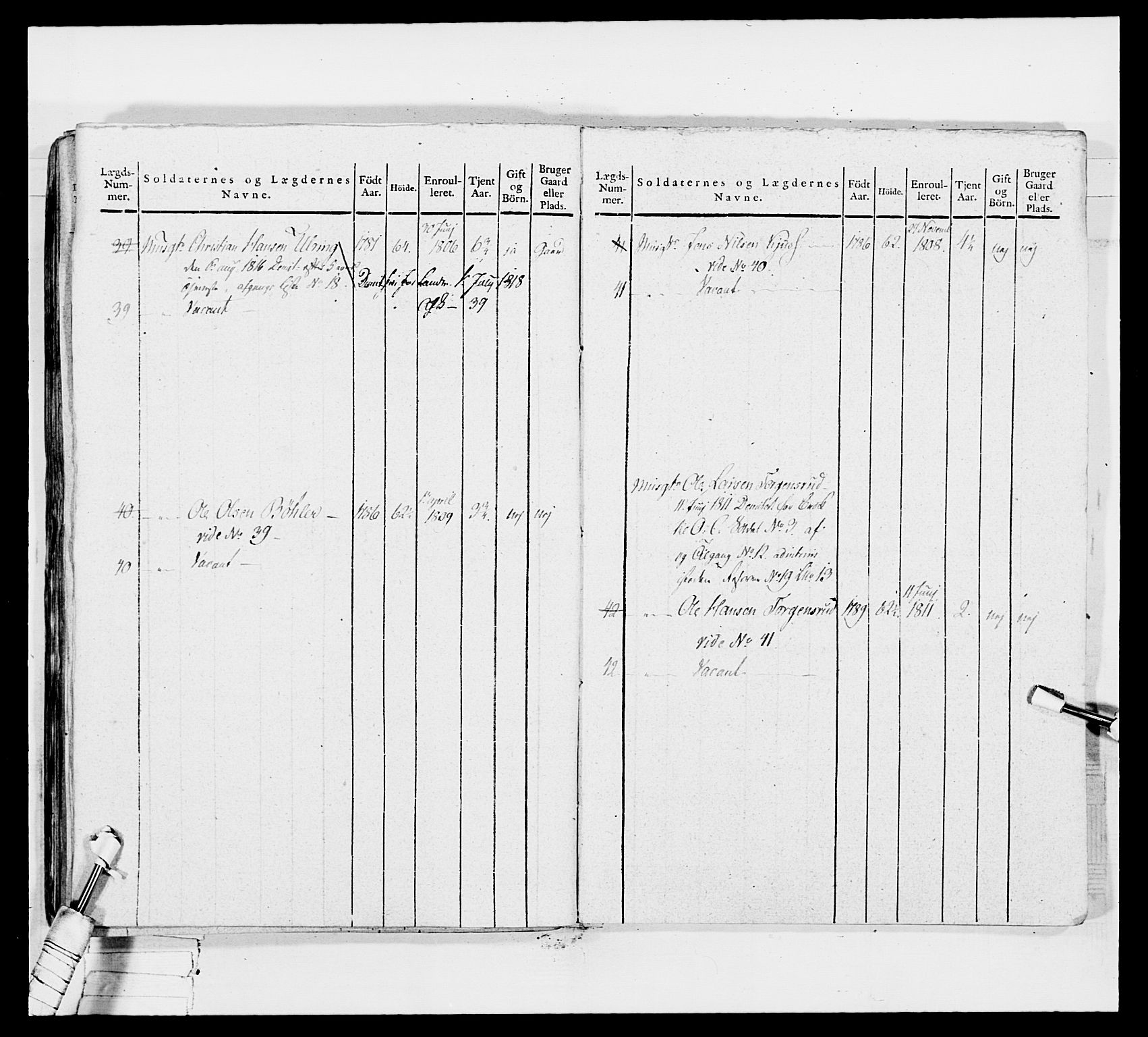 Generalitets- og kommissariatskollegiet, Det kongelige norske kommissariatskollegium, AV/RA-EA-5420/E/Eh/L0035: Nordafjelske gevorbne infanteriregiment, 1812-1813, p. 101