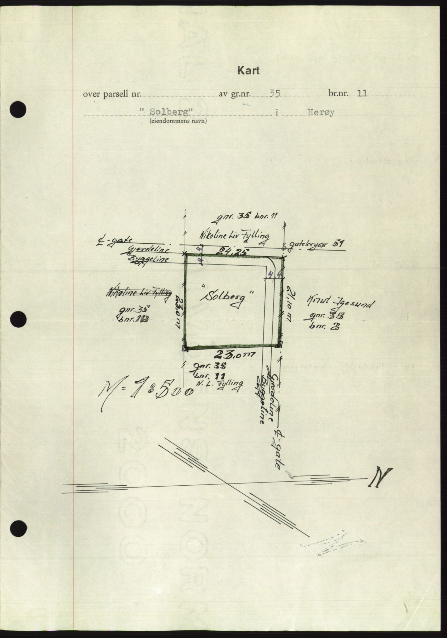 Søre Sunnmøre sorenskriveri, AV/SAT-A-4122/1/2/2C/L0108: Mortgage book no. 34A, 1957-1958, Diary no: : 2826/1957