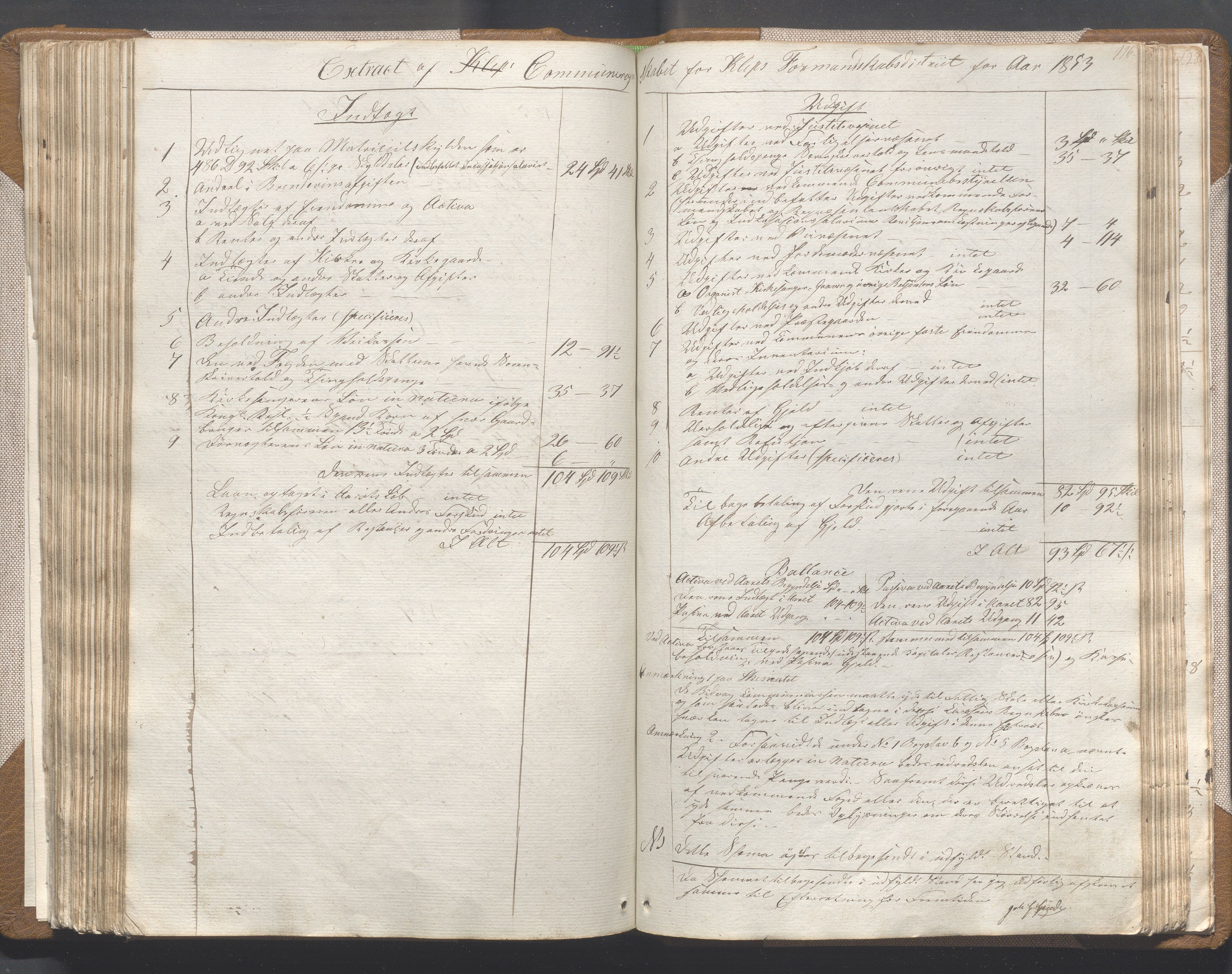 Klepp kommune - Formannskapet, IKAR/K-100277/B/L0001: Kopibok, 1837-1861, p. 176