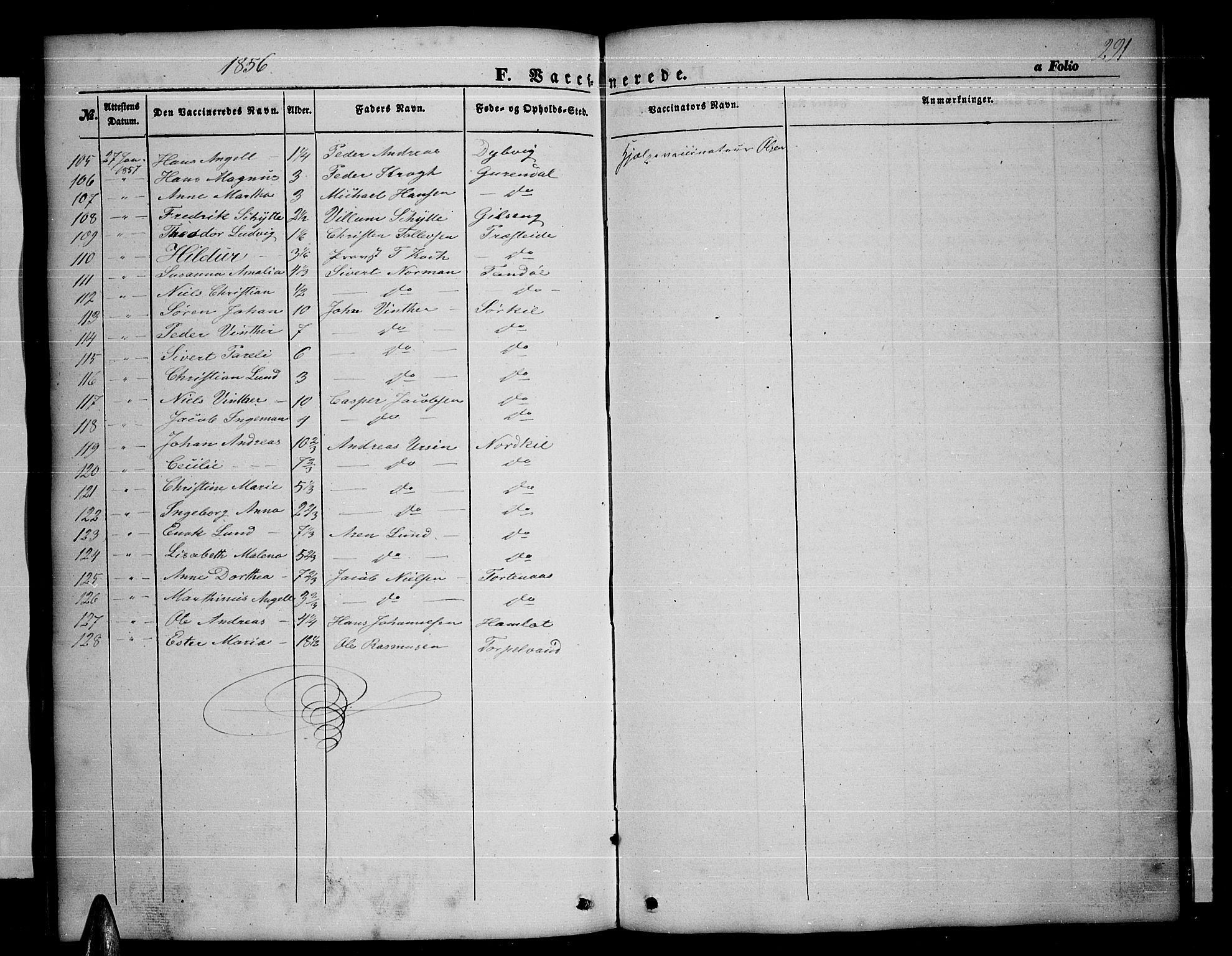 Ministerialprotokoller, klokkerbøker og fødselsregistre - Nordland, AV/SAT-A-1459/859/L0857: Parish register (copy) no. 859C03, 1854-1873, p. 291