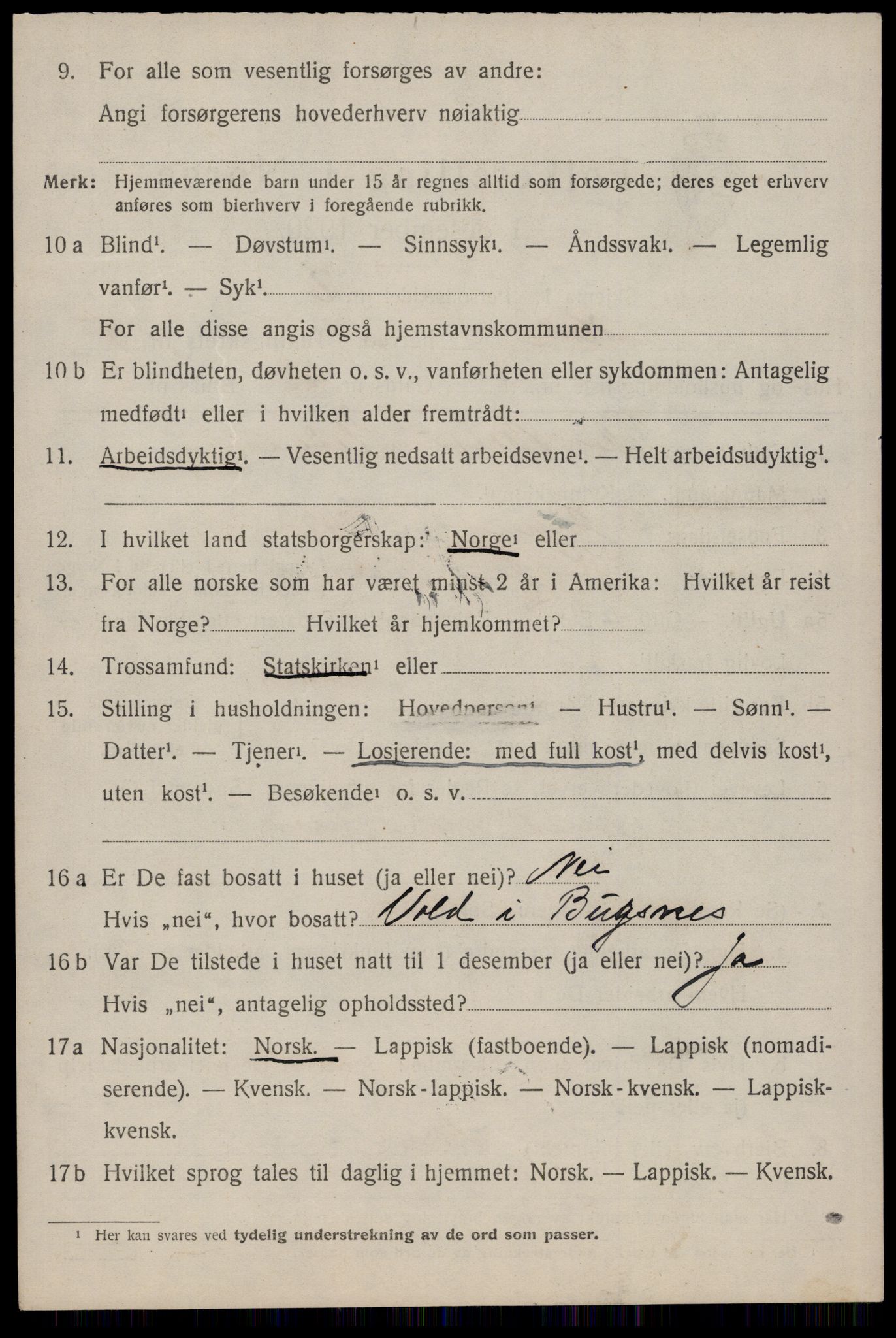 SAT, 1920 census for Hol, 1920, p. 3886