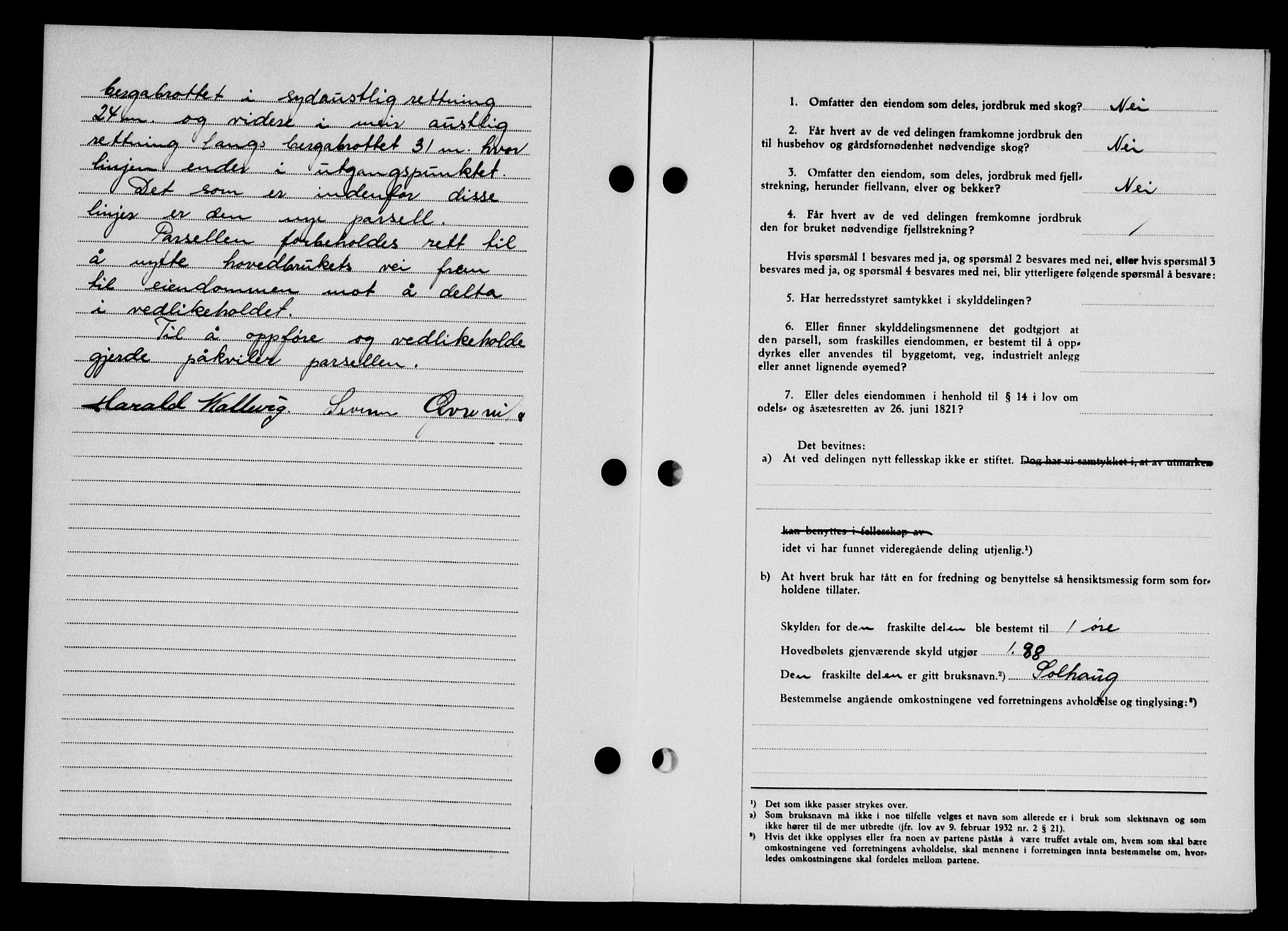 Karmsund sorenskriveri, SAST/A-100311/01/II/IIB/L0101: Mortgage book no. 81A, 1950-1951, Diary no: : 2964/1950