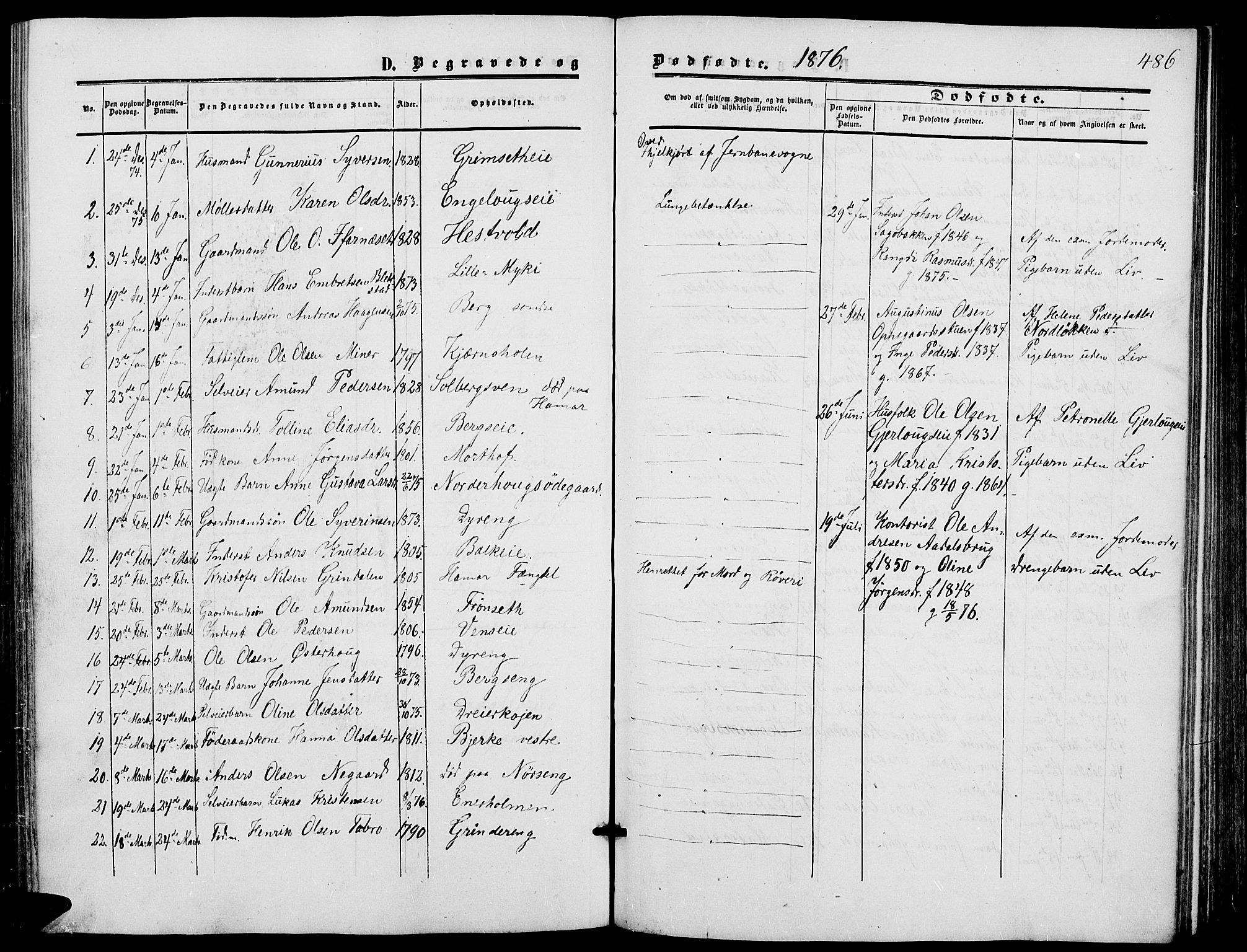 Løten prestekontor, SAH/PREST-022/L/La/L0004: Parish register (copy) no. 4, 1863-1877, p. 486