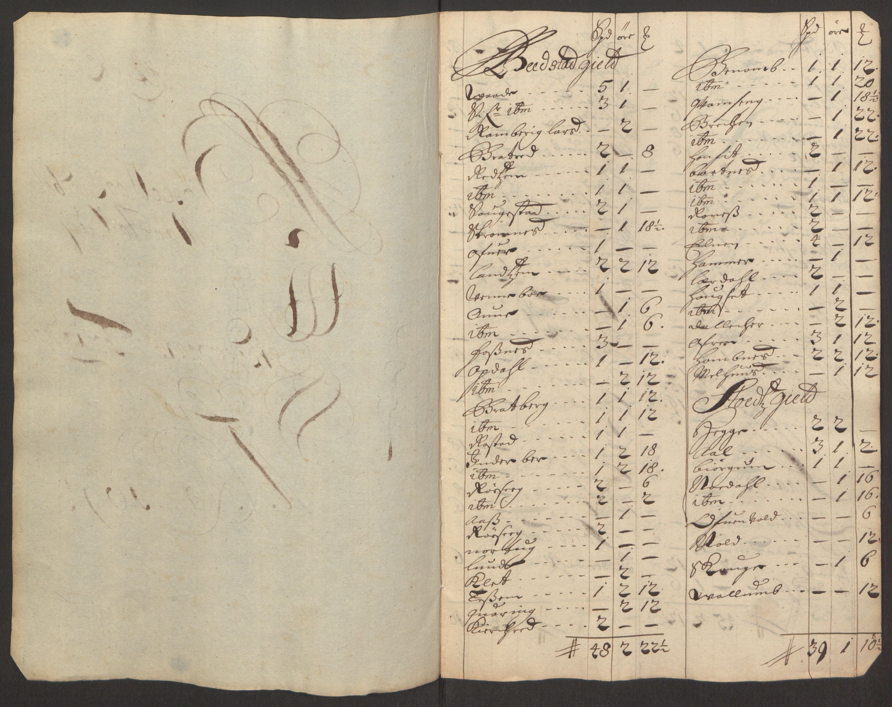 Rentekammeret inntil 1814, Reviderte regnskaper, Fogderegnskap, RA/EA-4092/R63/L4308: Fogderegnskap Inderøy, 1692-1694, p. 500