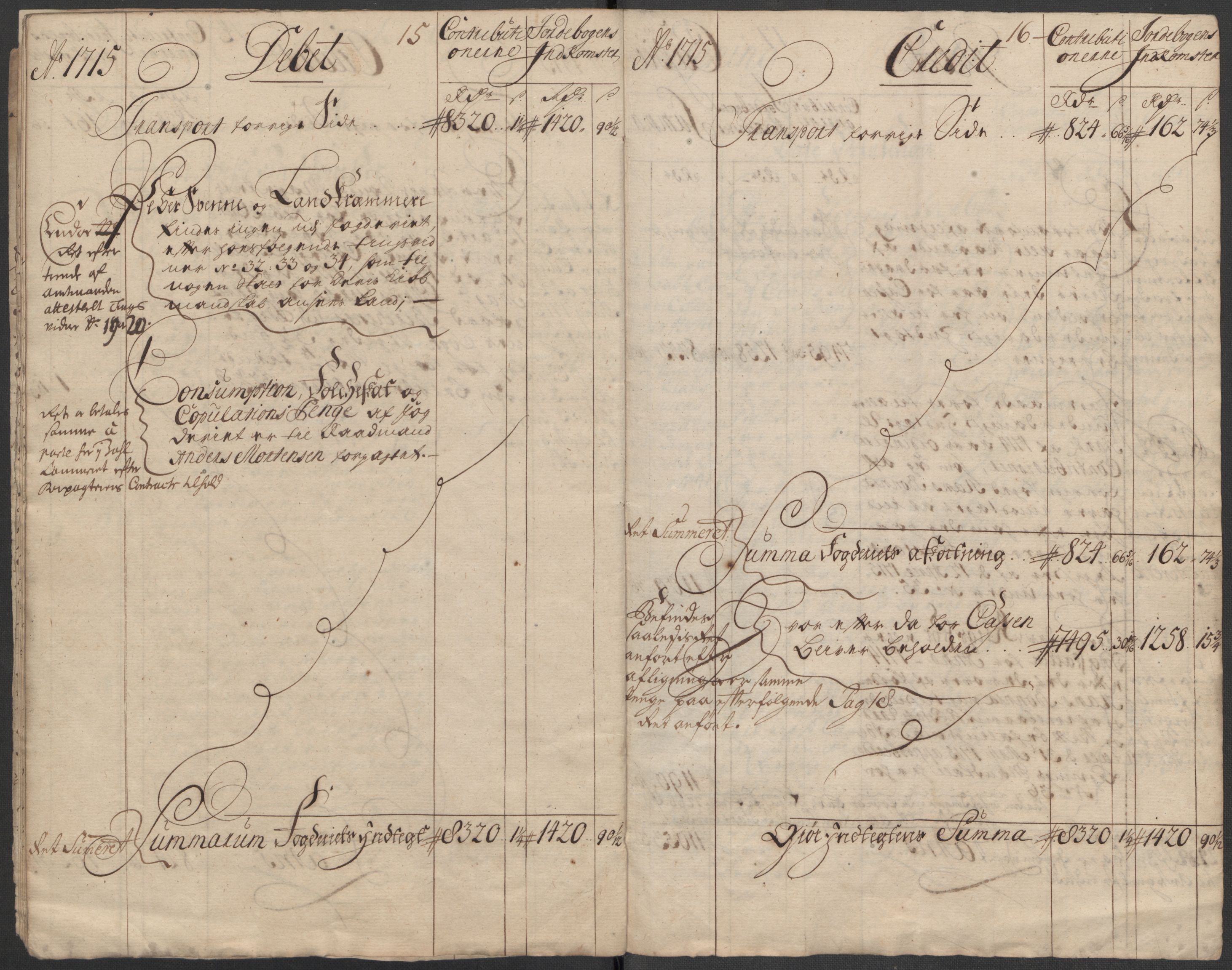 Rentekammeret inntil 1814, Reviderte regnskaper, Fogderegnskap, AV/RA-EA-4092/R39/L2323: Fogderegnskap Nedenes, 1715, p. 11