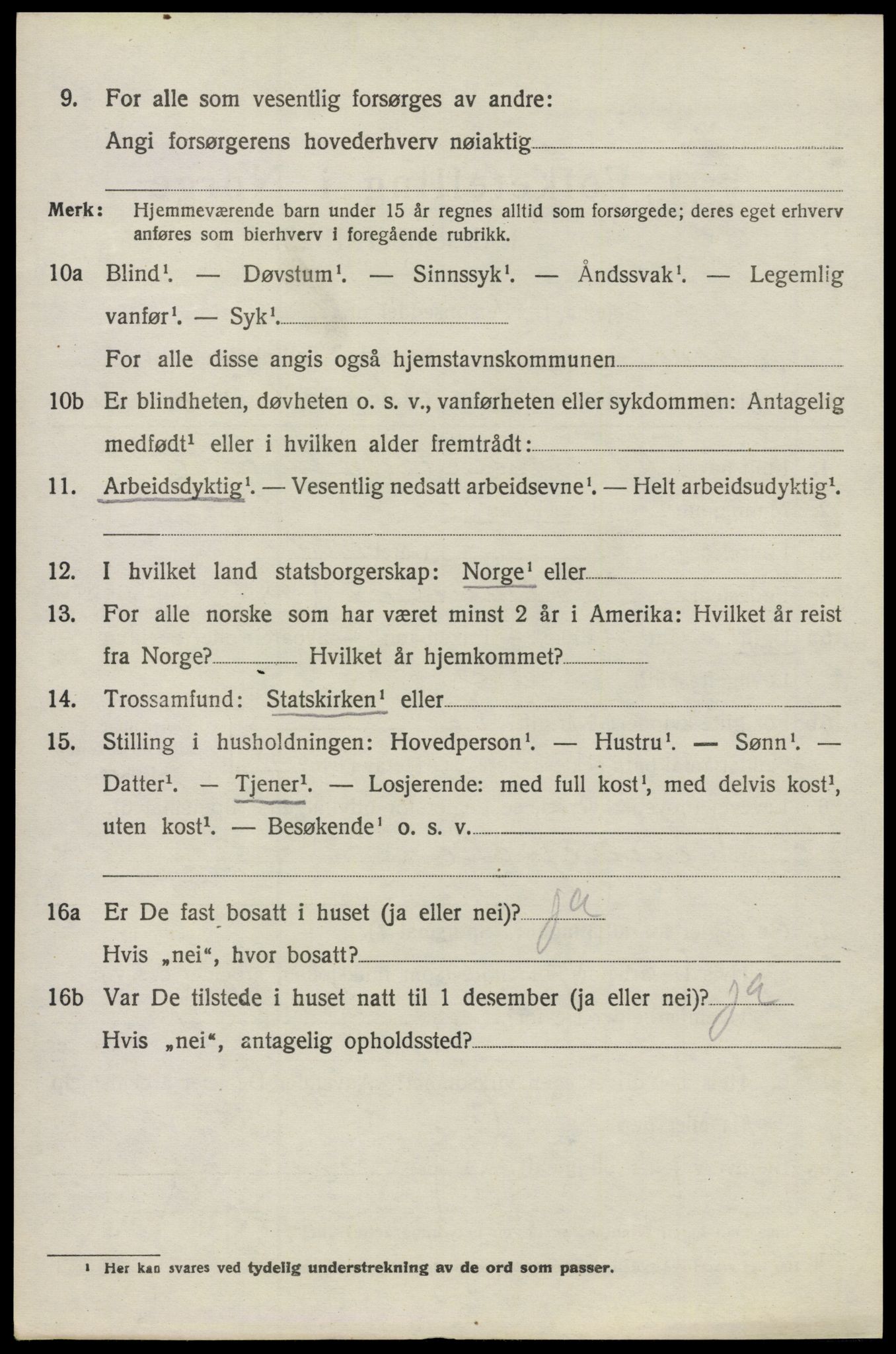 SAO, 1920 census for Høland, 1920, p. 8374