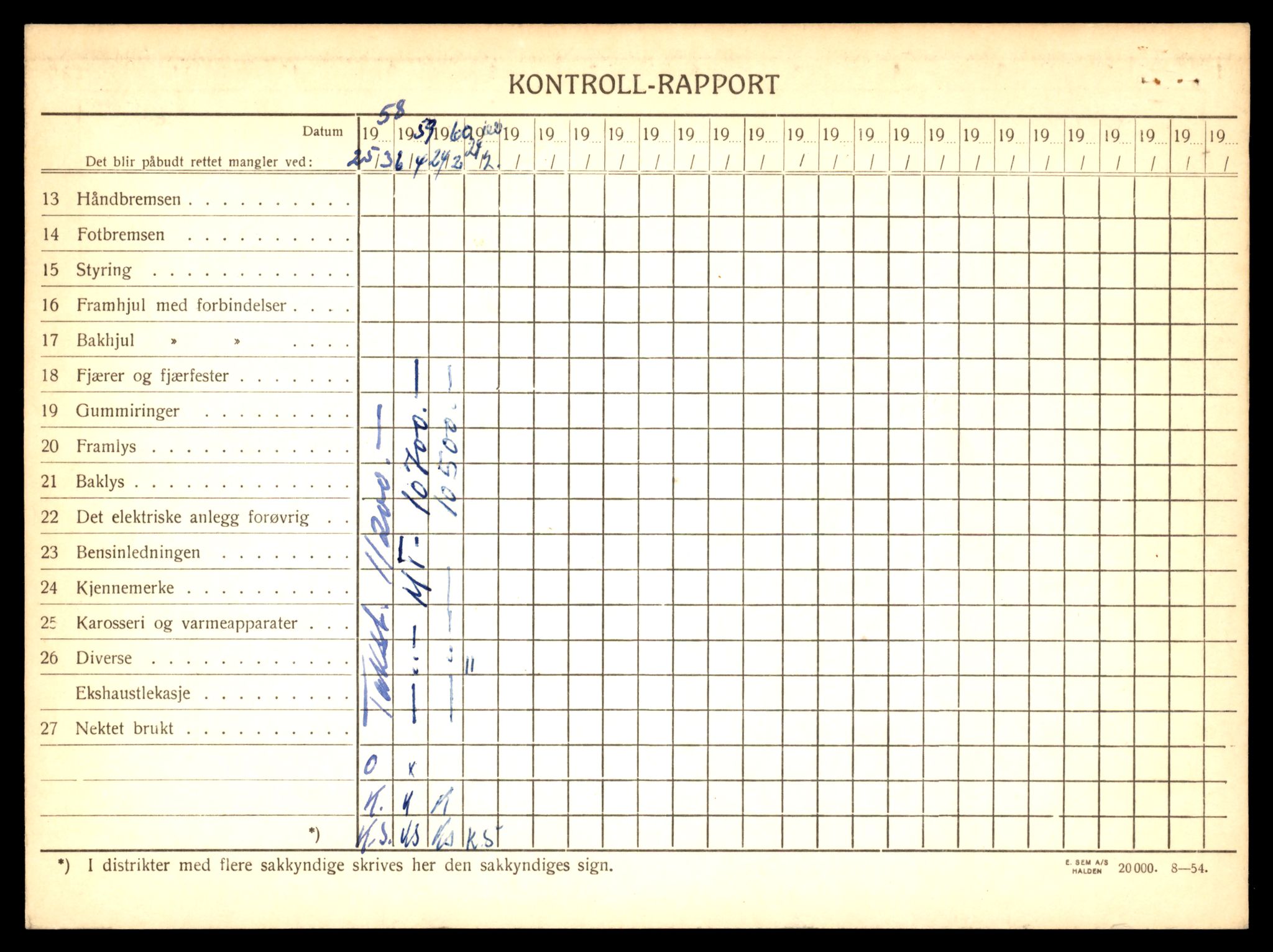 Møre og Romsdal vegkontor - Ålesund trafikkstasjon, SAT/A-4099/F/Fe/L0047: Registreringskort for kjøretøy T 14580 - T 14720, 1927-1998, p. 3238