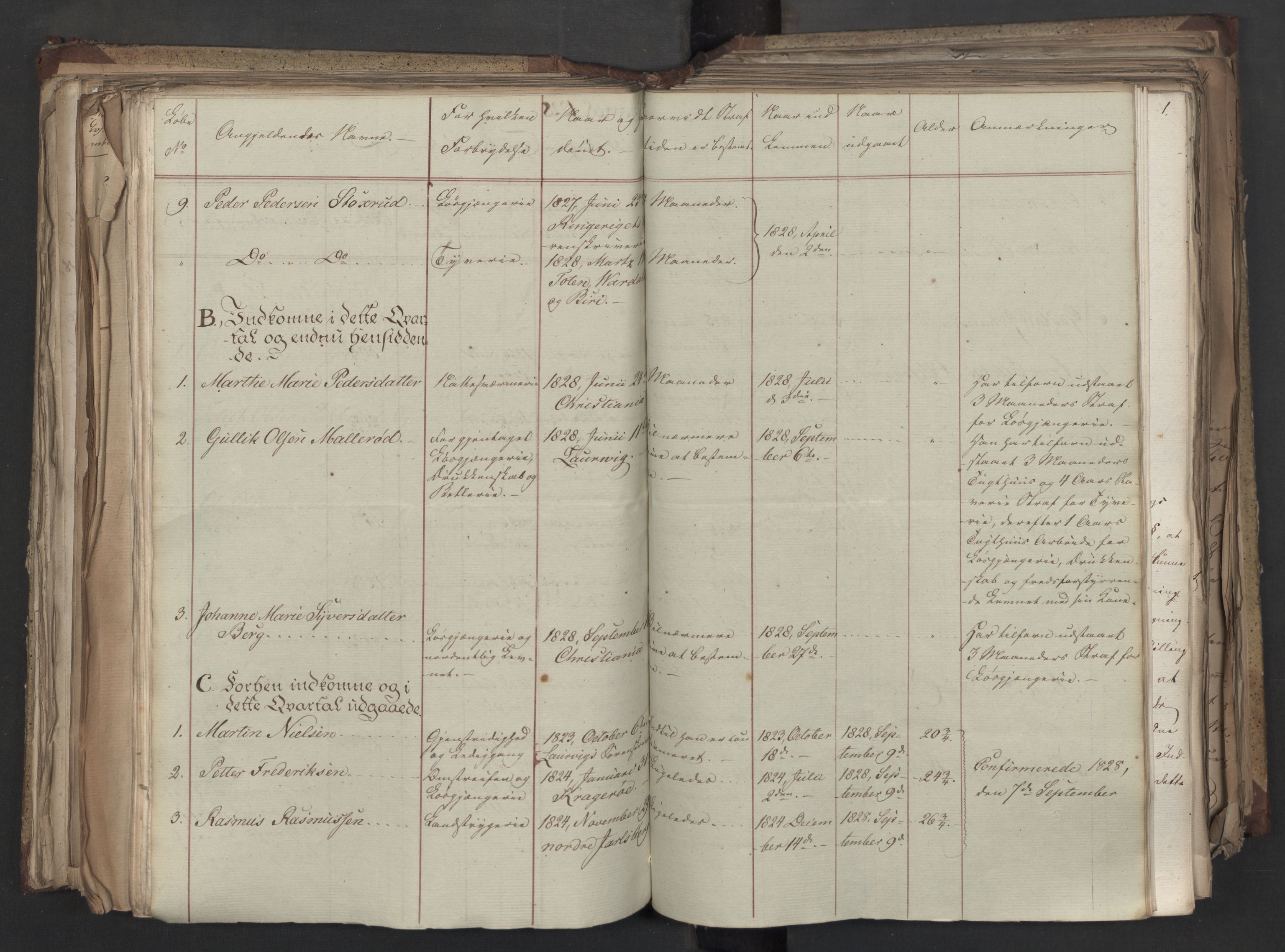 Statsrådsavdelingen i Stockholm, AV/RA-S-1003/D/Da/L0060: Regjeringsinnstillinger nr. 1276-1500, 1829, p. 317