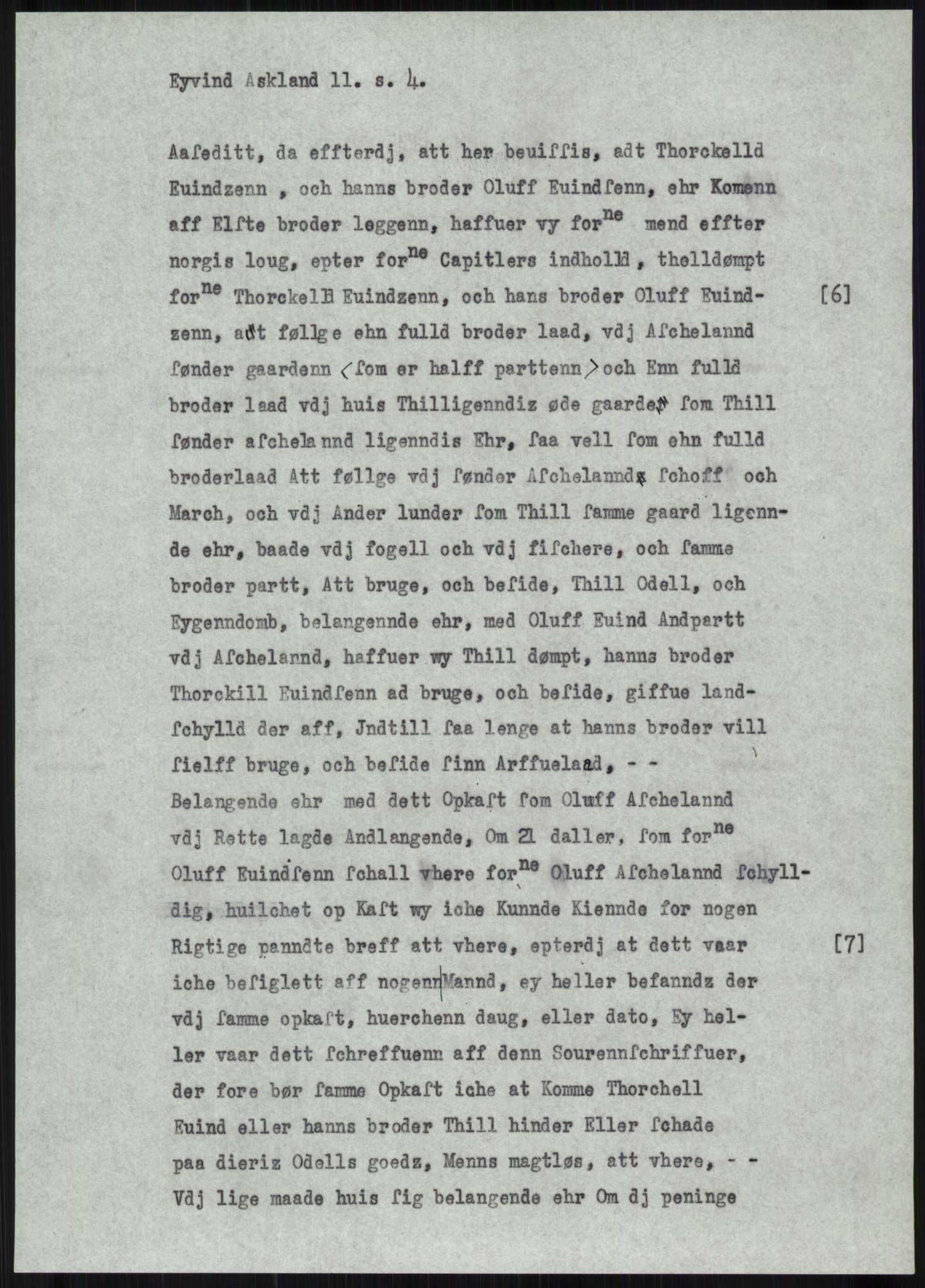 Samlinger til kildeutgivelse, Diplomavskriftsamlingen, AV/RA-EA-4053/H/Ha, p. 258