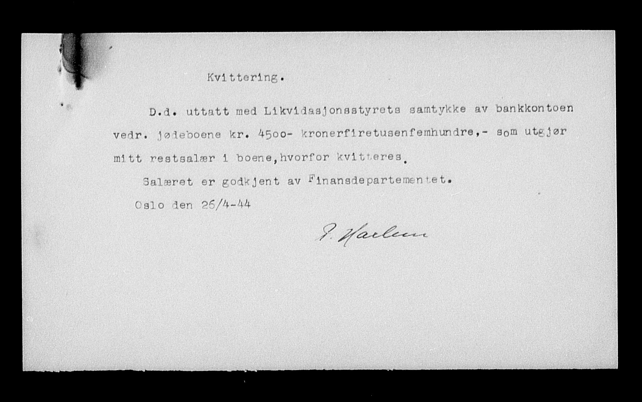 Justisdepartementet, Tilbakeføringskontoret for inndratte formuer, AV/RA-S-1564/H/Hc/Hcc/L0953: --, 1945-1947, p. 426