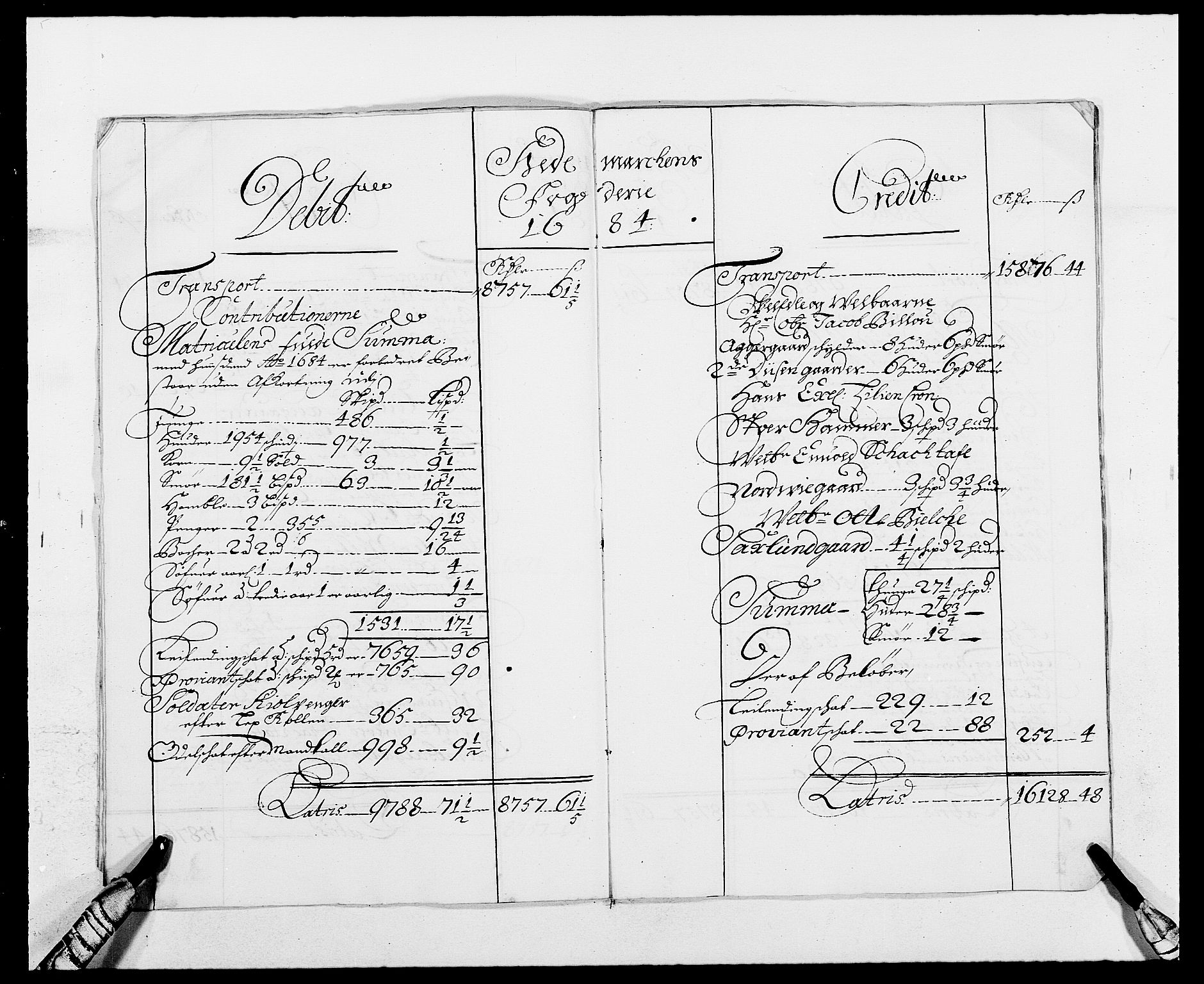 Rentekammeret inntil 1814, Reviderte regnskaper, Fogderegnskap, AV/RA-EA-4092/R16/L1025: Fogderegnskap Hedmark, 1684, p. 7